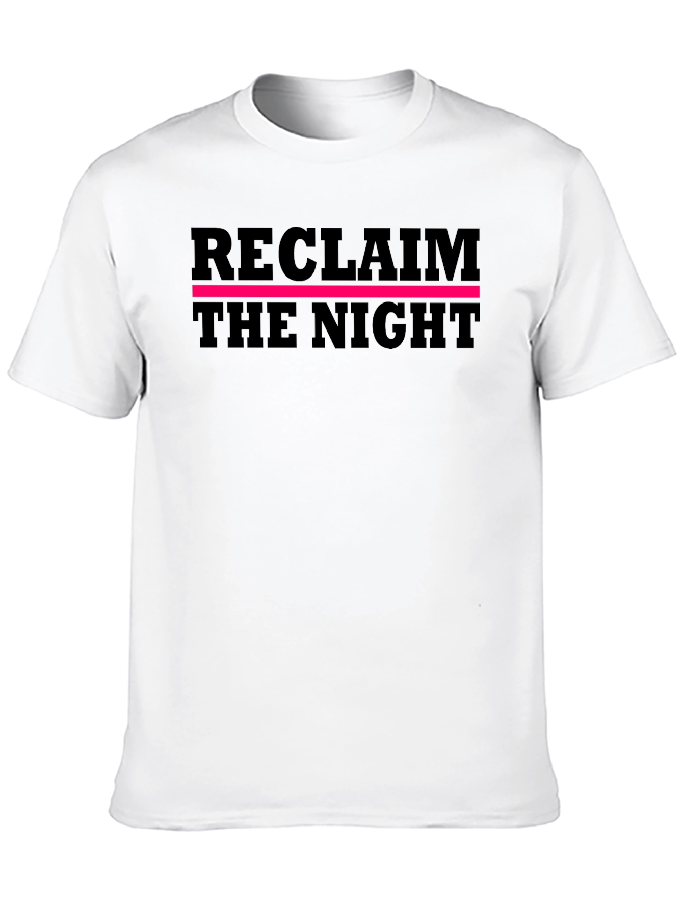 Reclaim The Night Graphic Tee - Empowering Statement Shirt