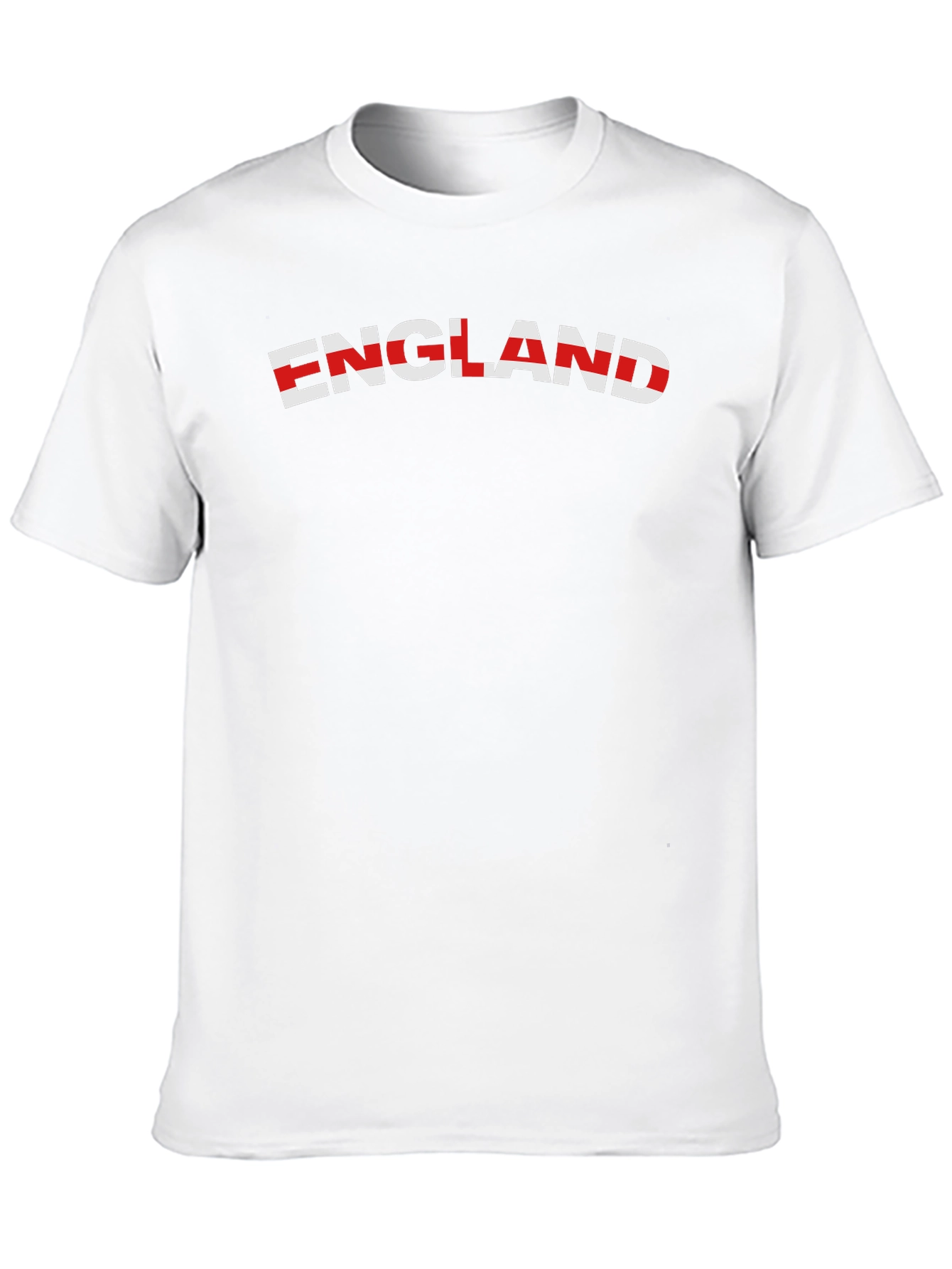 England Flag T-Shirt - Black Graphic Tee