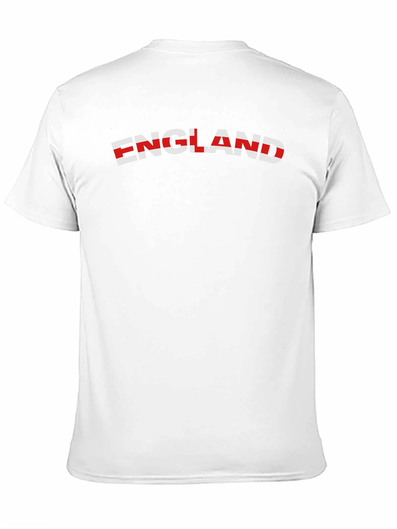 England Flag T-Shirt - Black Graphic Tee