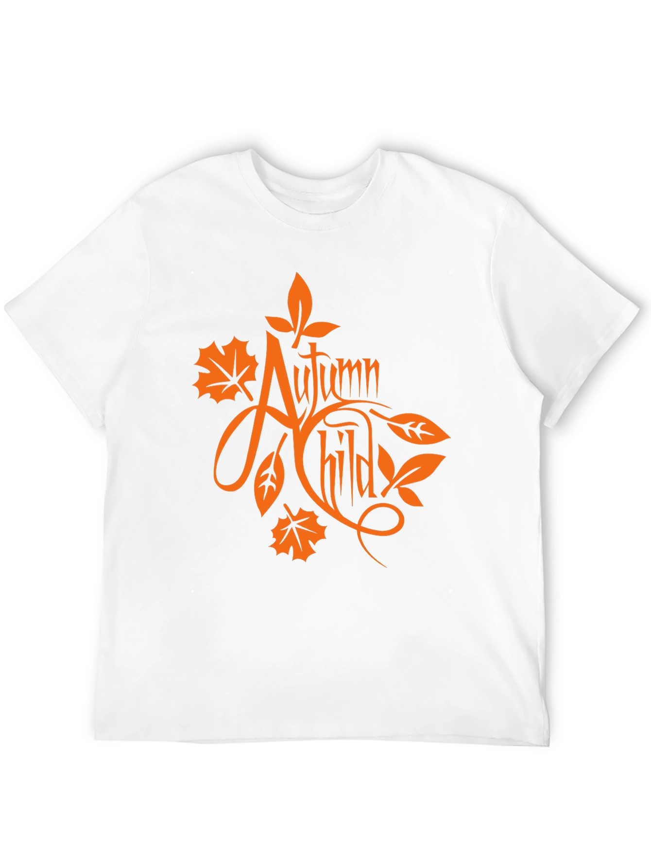 Autumn Child Black Graphic Tee