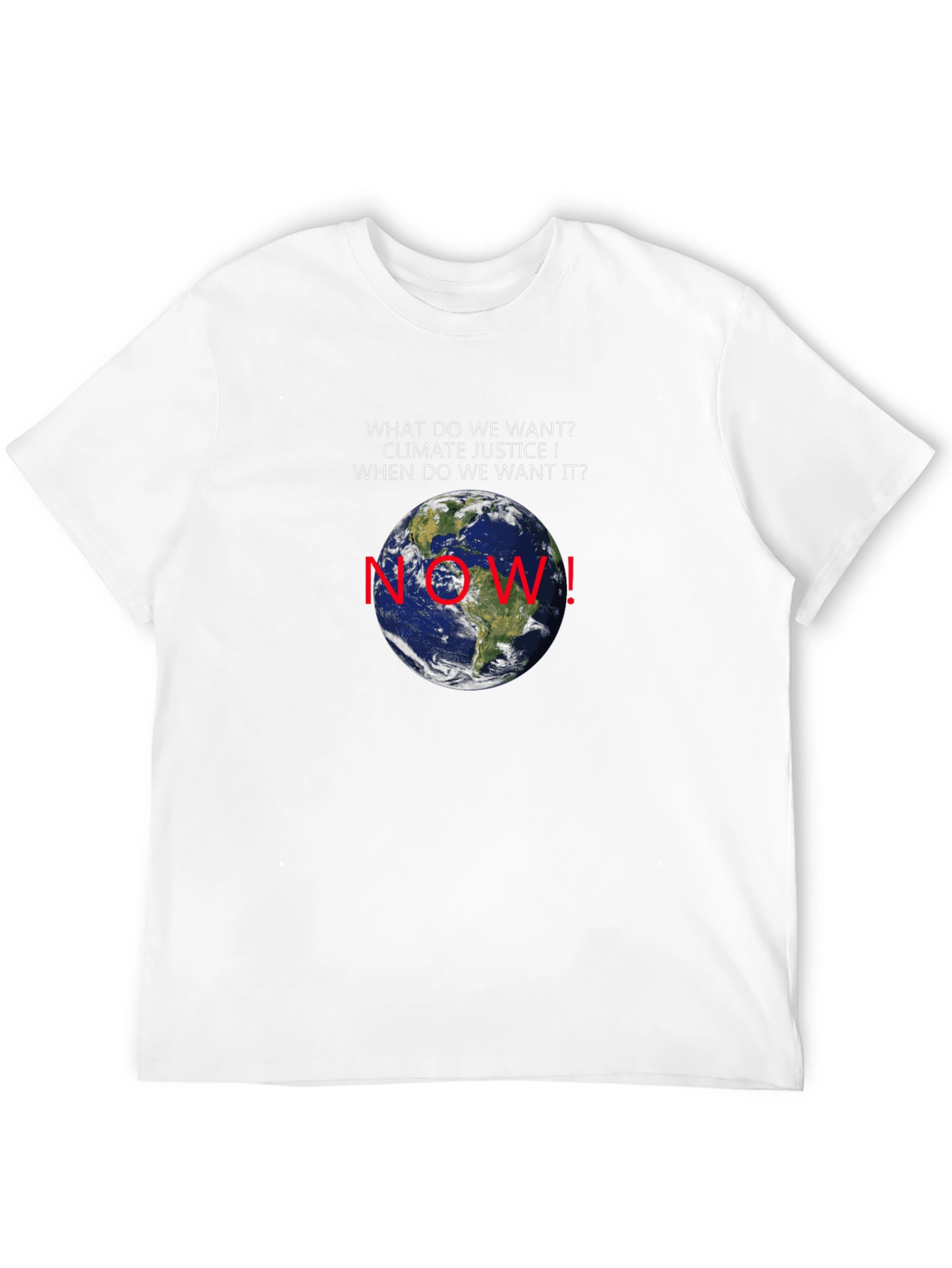 Climate Justice Now Graphic Tee