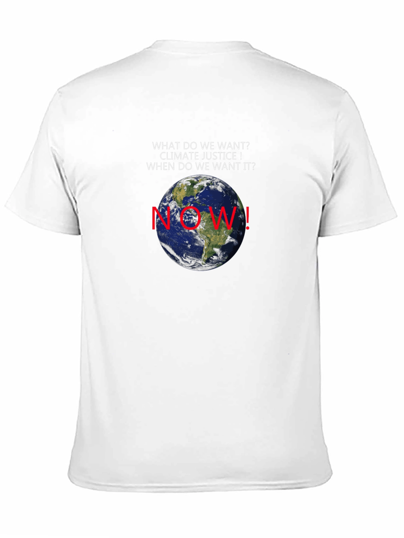 Climate Justice Now Graphic Tee