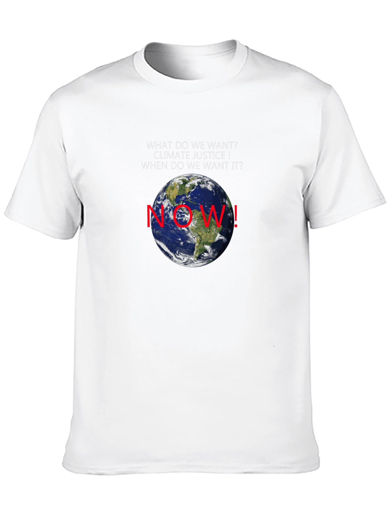 Climate Justice Now Graphic Tee