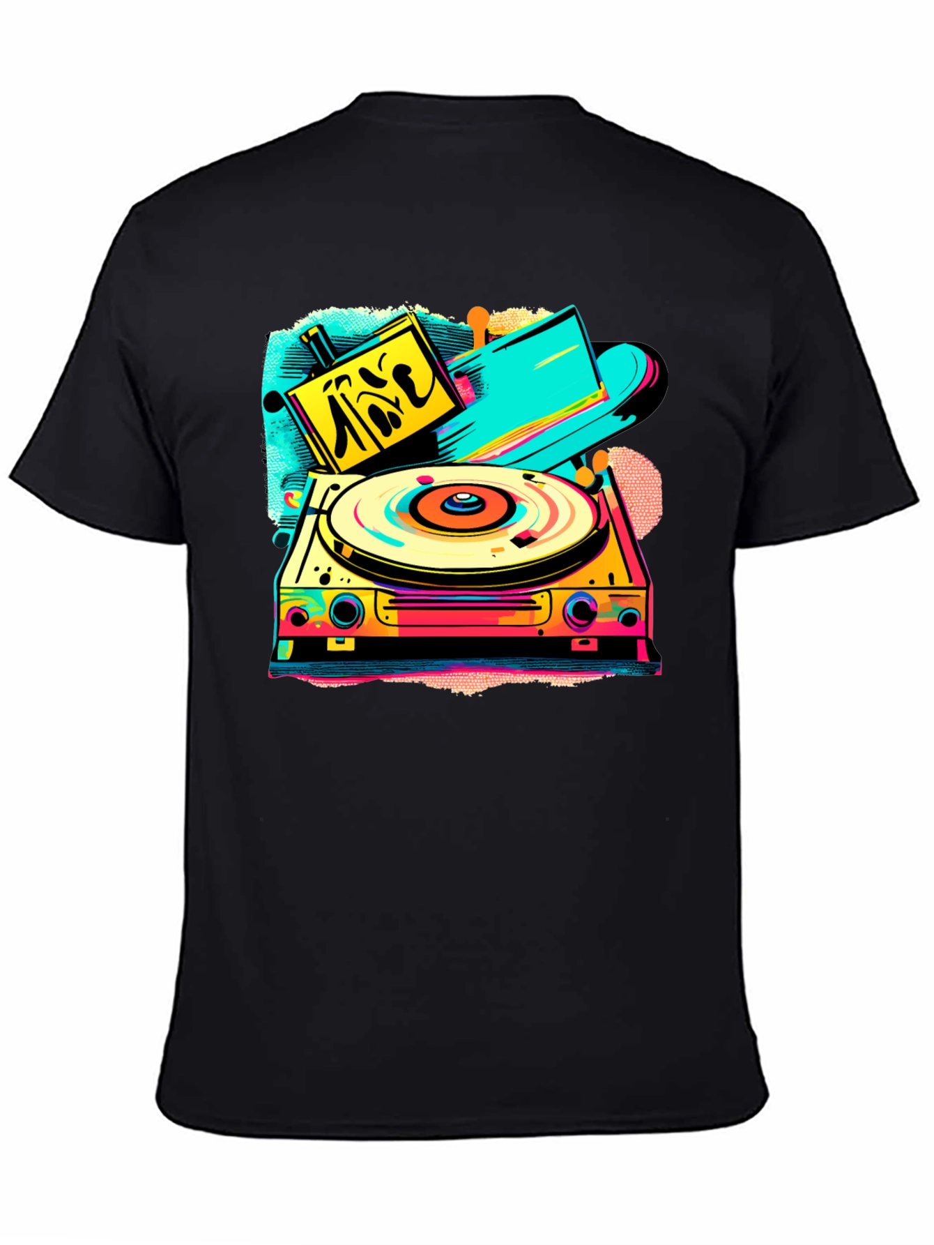 Retro Turntable Graphic Tee