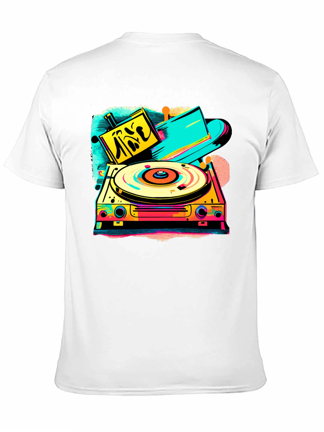 Retro Turntable Graphic Tee