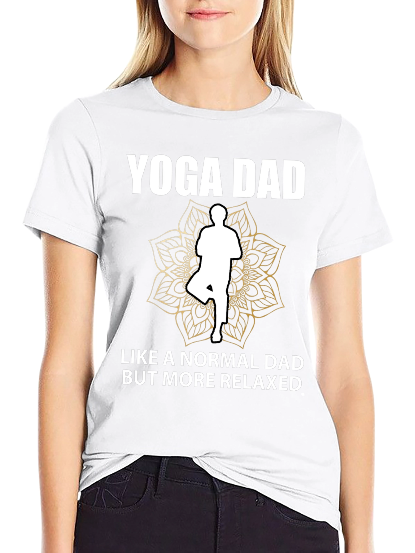 Yoga Dad T-Shirt - Relaxed Dad Tee