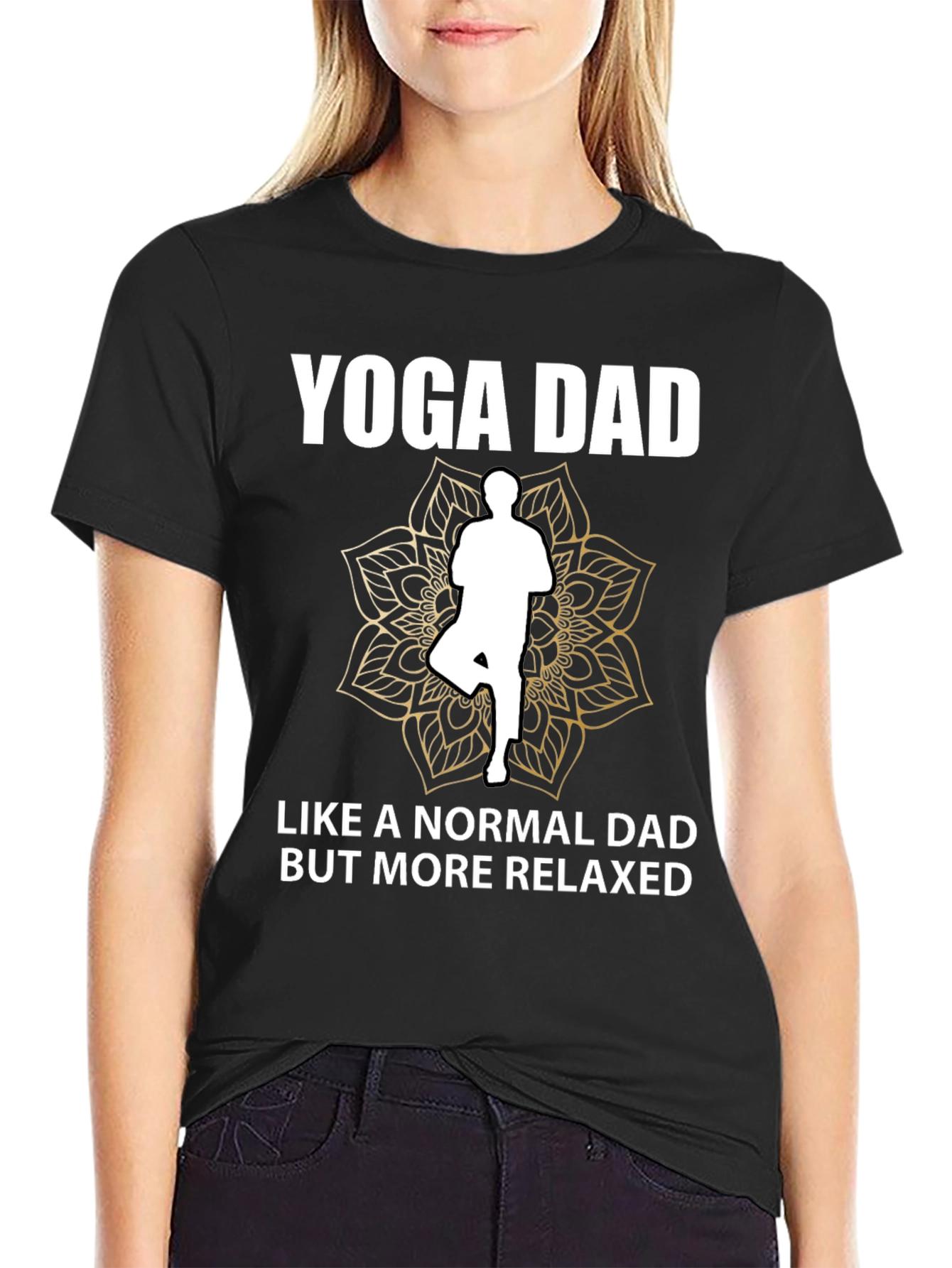 Yoga Dad T-Shirt - Relaxed Dad Tee