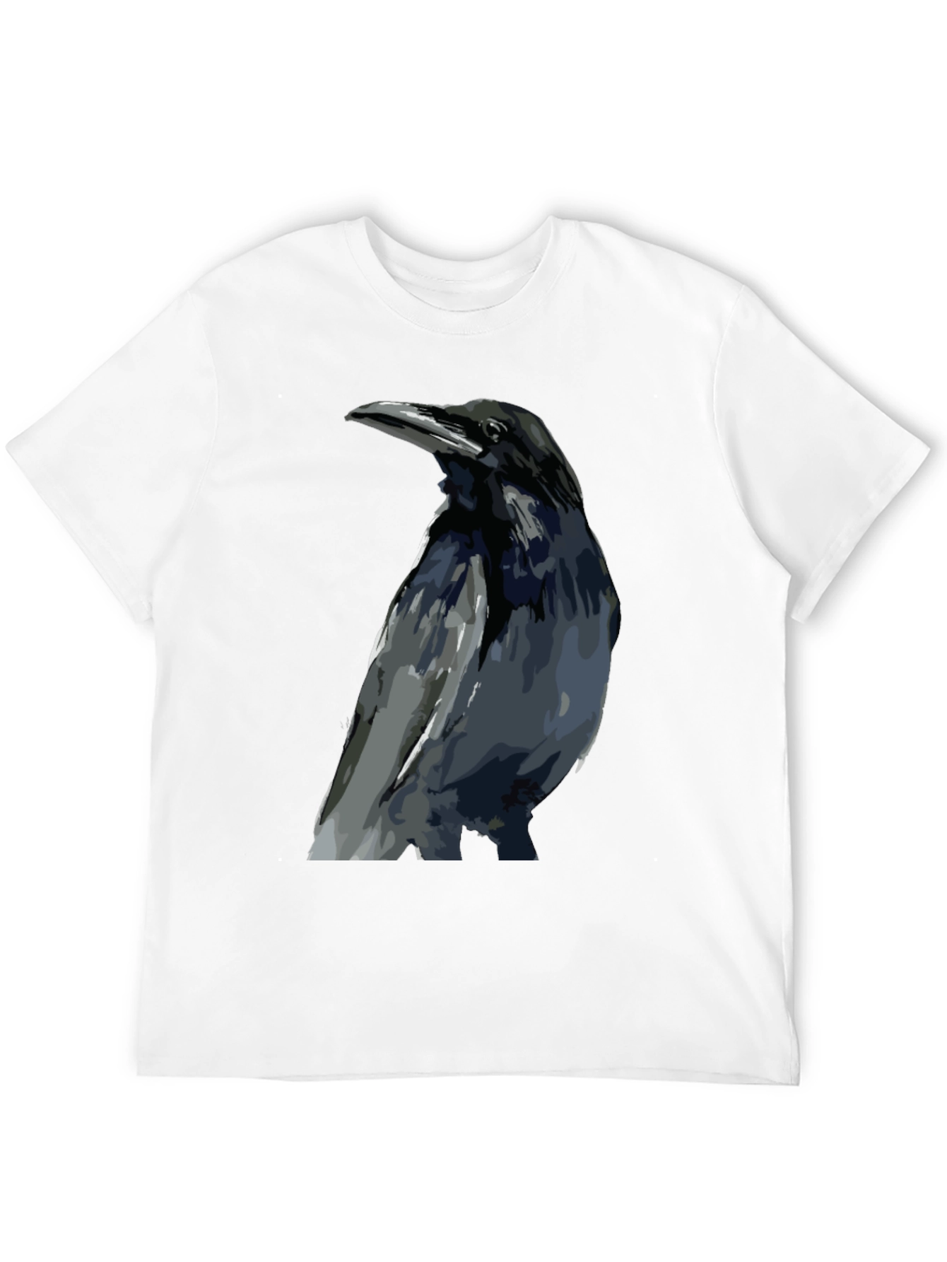 Raven Graphic Black T-Shirt