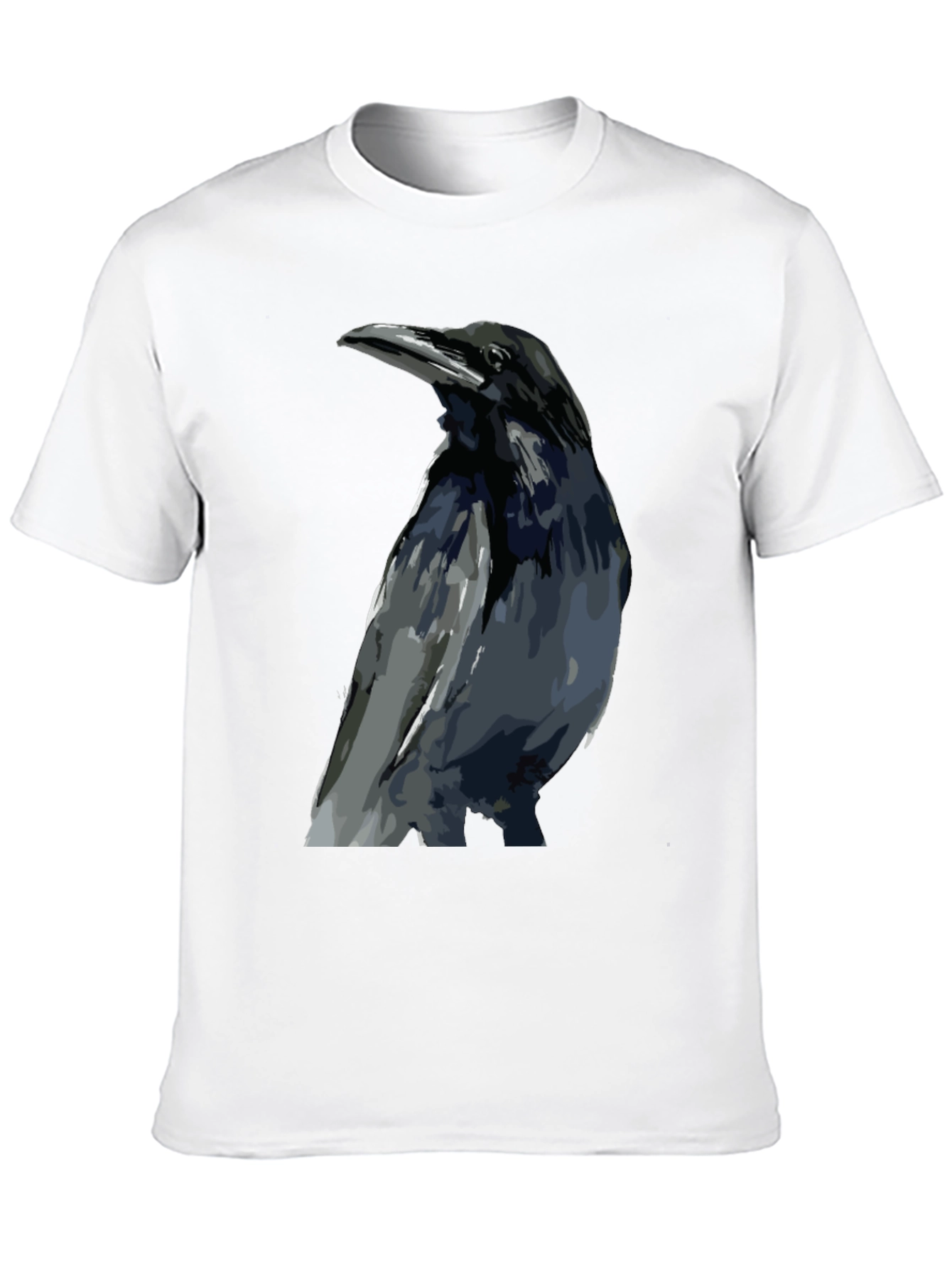 Raven Graphic Black T-Shirt