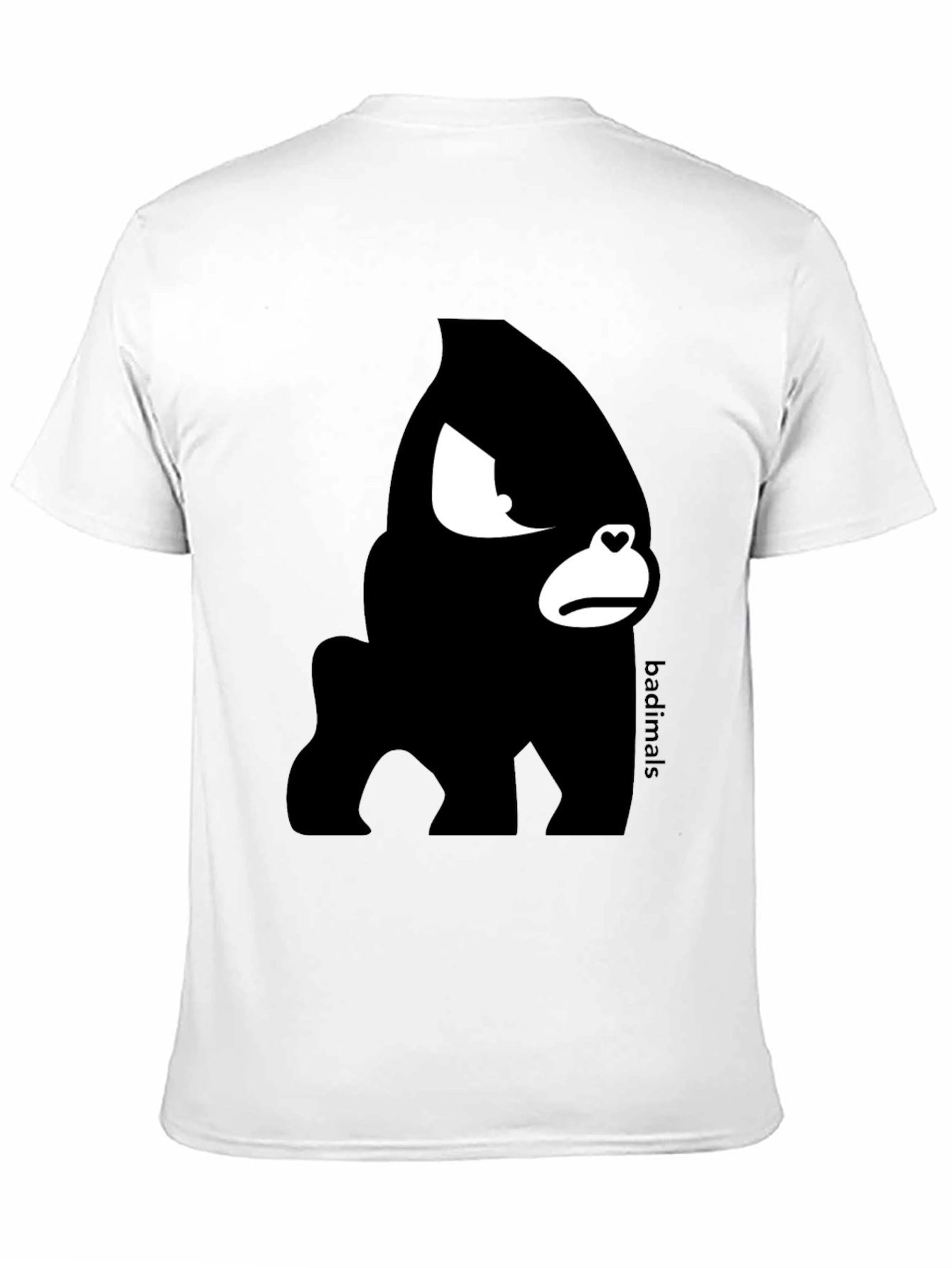 Badimals Black Gorilla Graphic T-Shirt