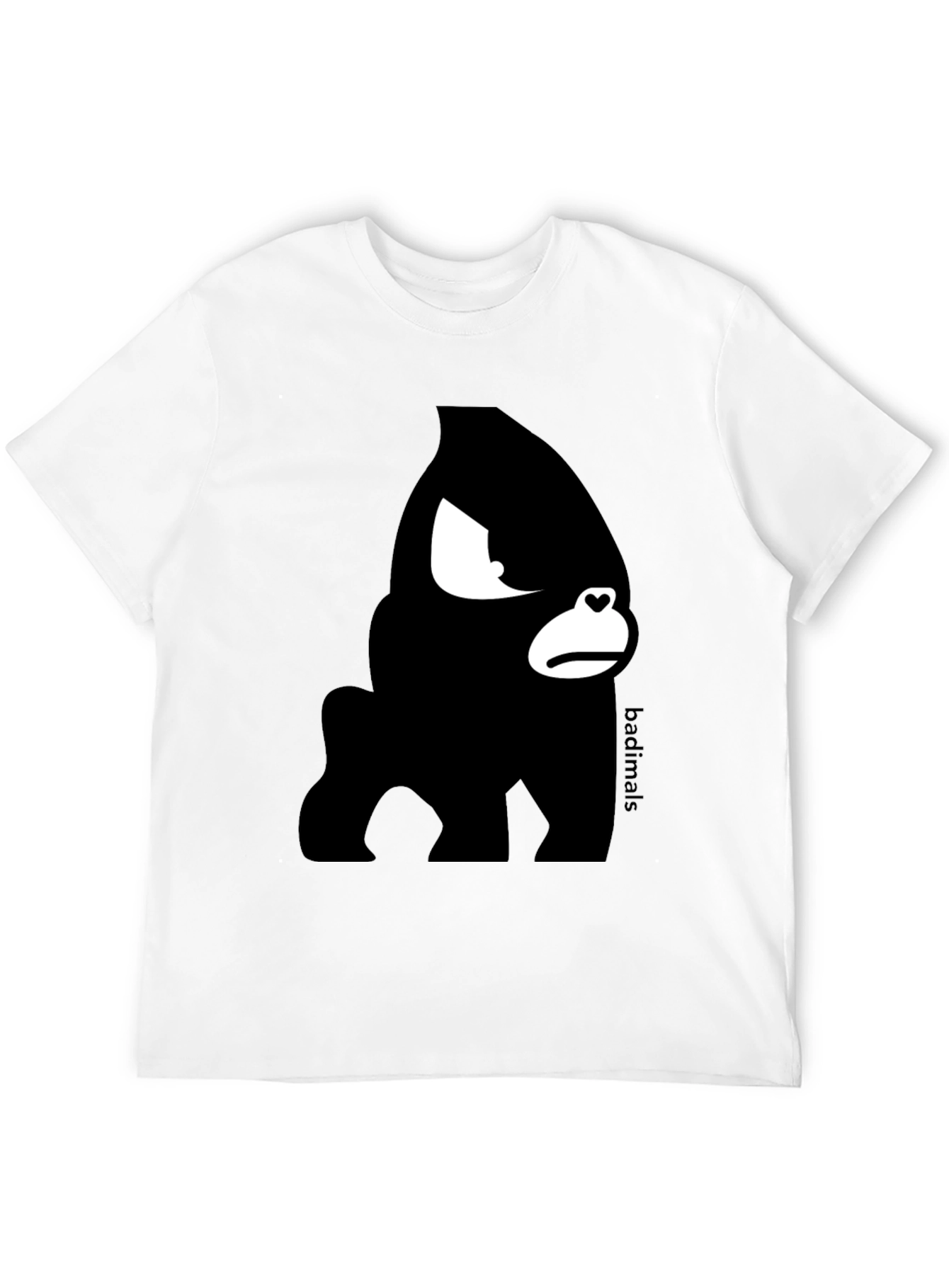 Badimals Black Gorilla Graphic T-Shirt