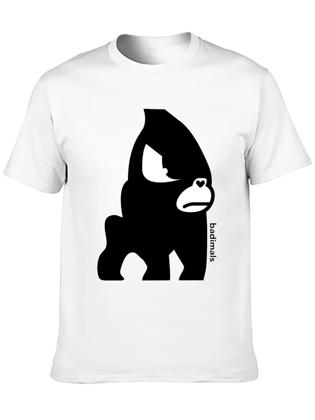 Badimals Black Gorilla Graphic T-Shirt