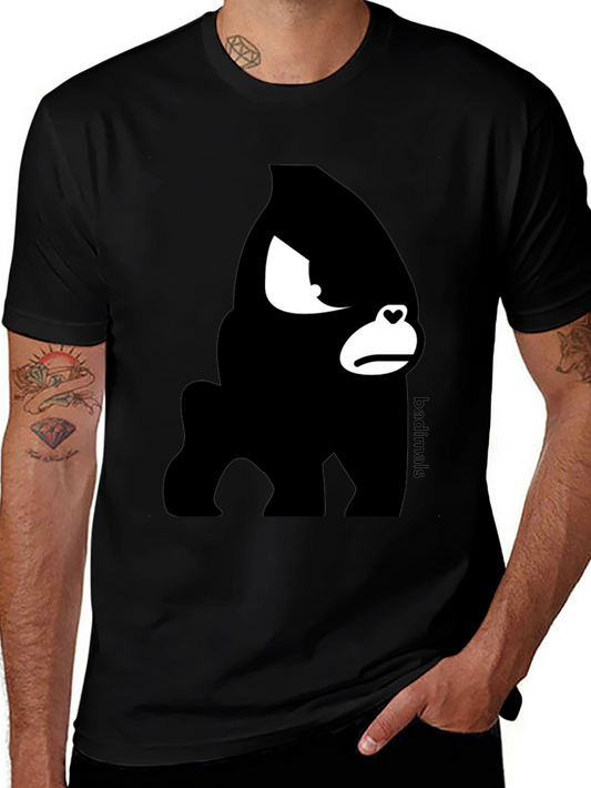 Badimals Black Gorilla Graphic T-Shirt