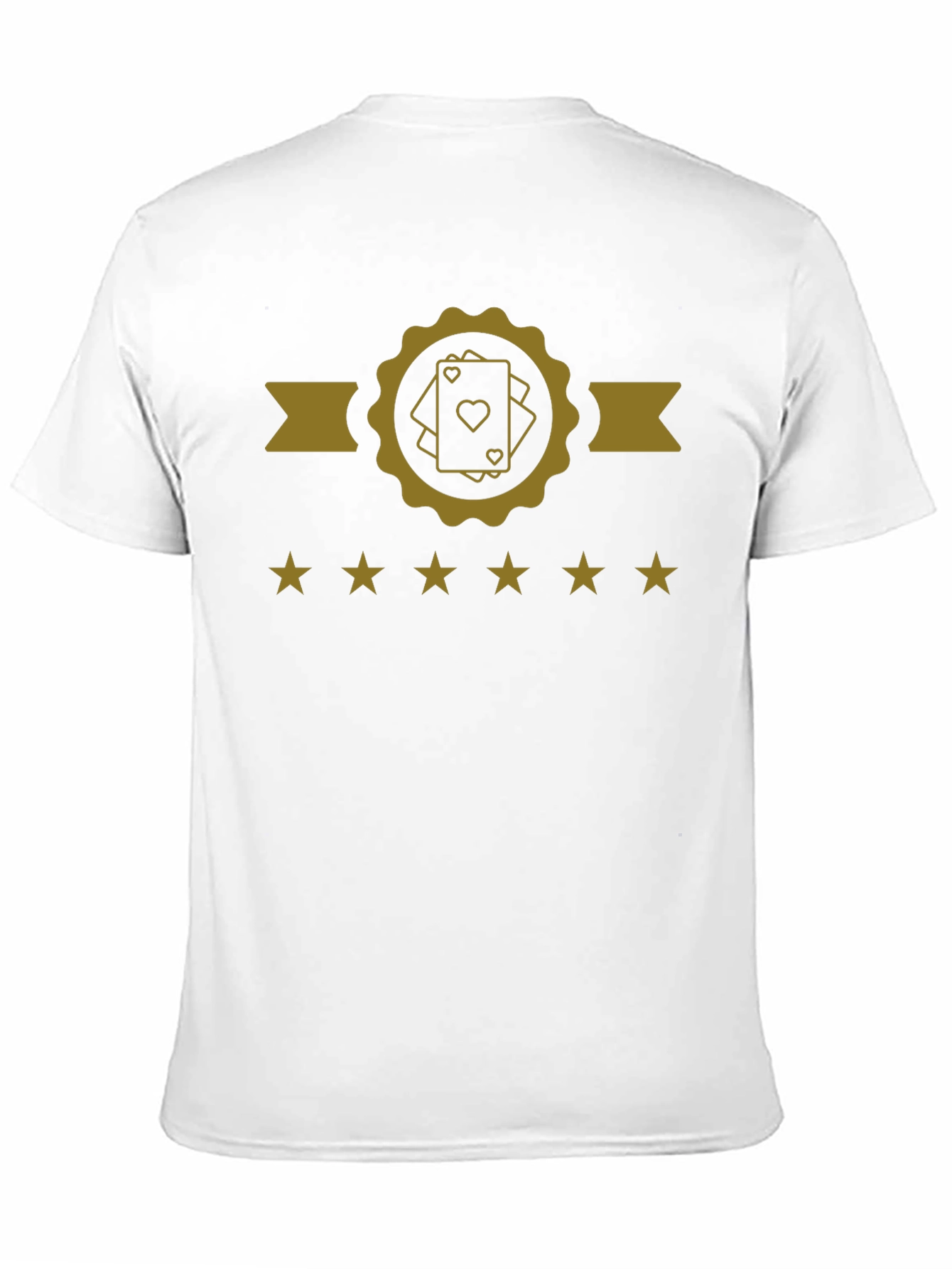 Ace of Hearts T-Shirt - Lucky Gambling Tee