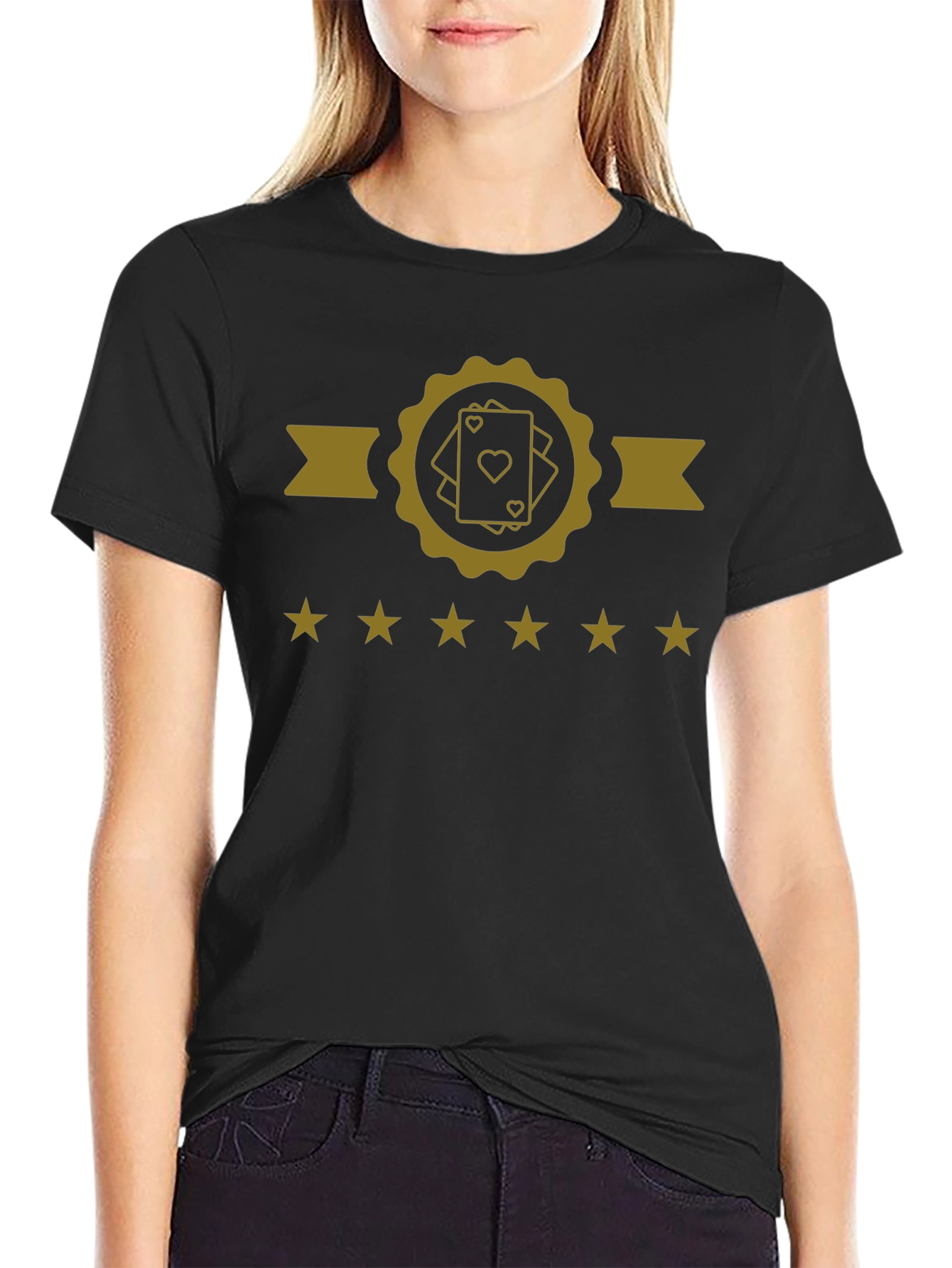 Ace of Hearts T-Shirt - Lucky Gambling Tee