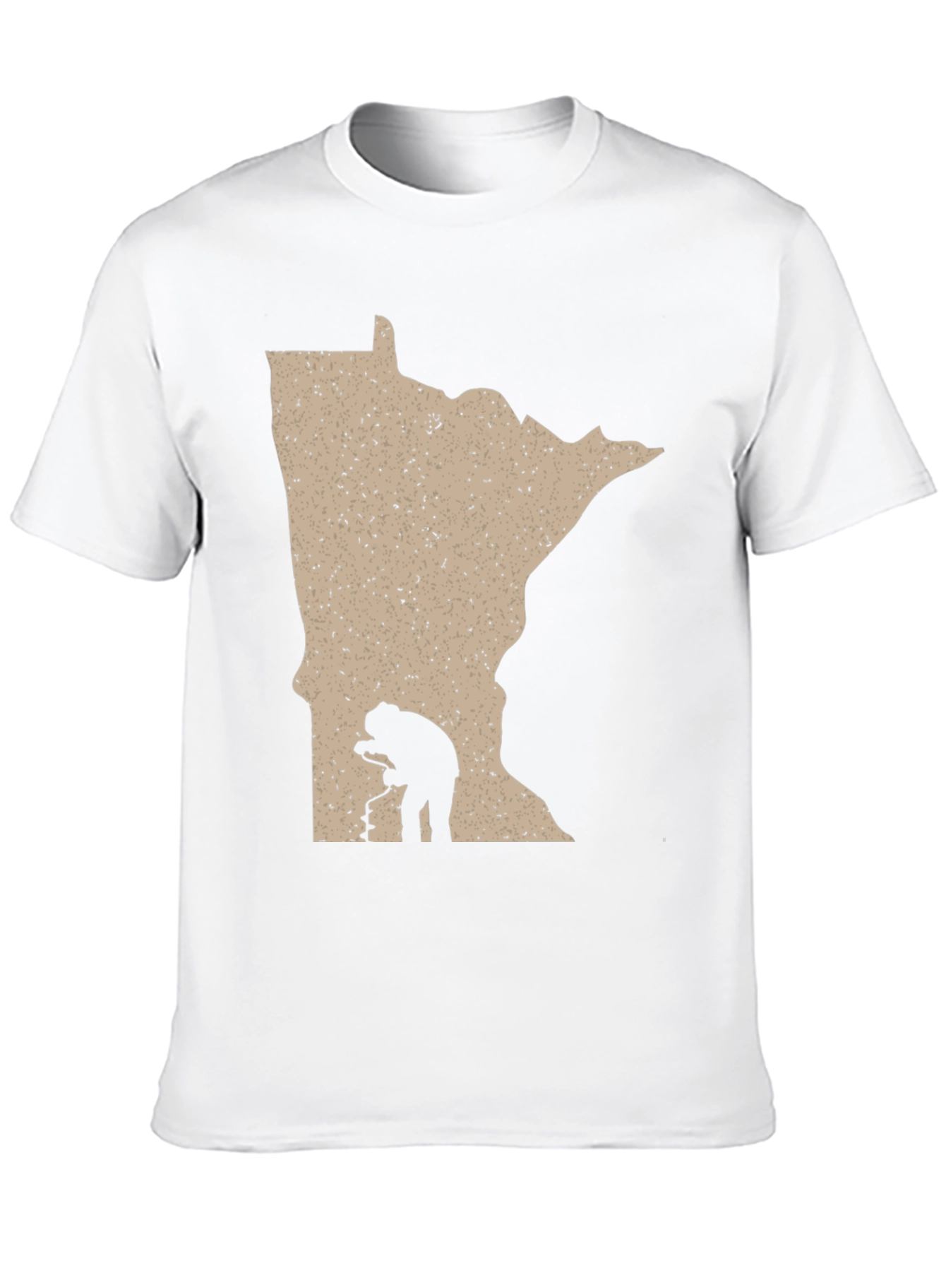 Minnesota Ice Fishing Graphic Tee
