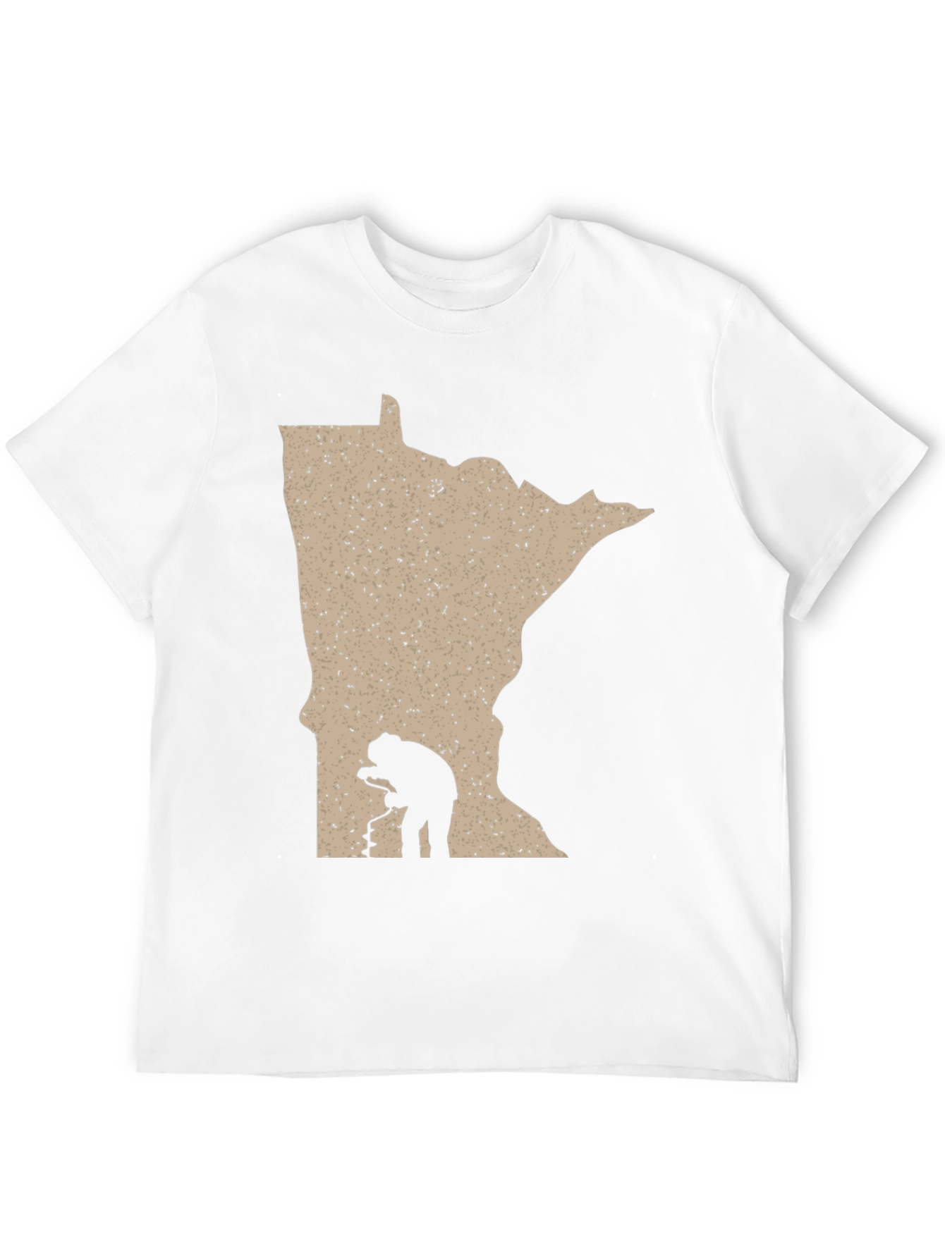 Minnesota Ice Fishing Graphic Tee