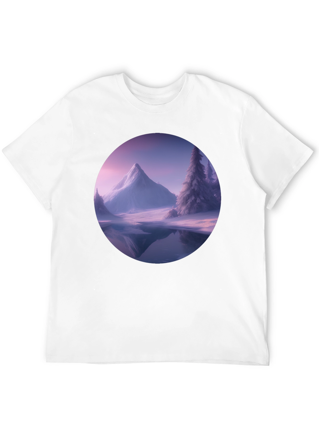 Mountain Scene Graphic Tee - Winter Edition