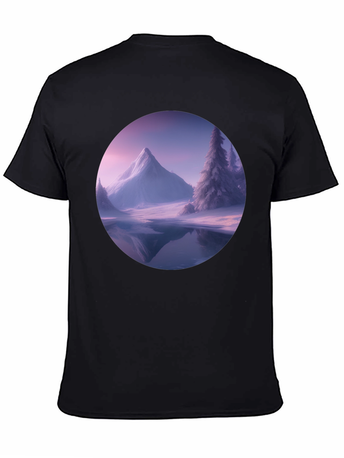 Mountain Scene Graphic Tee - Winter Edition