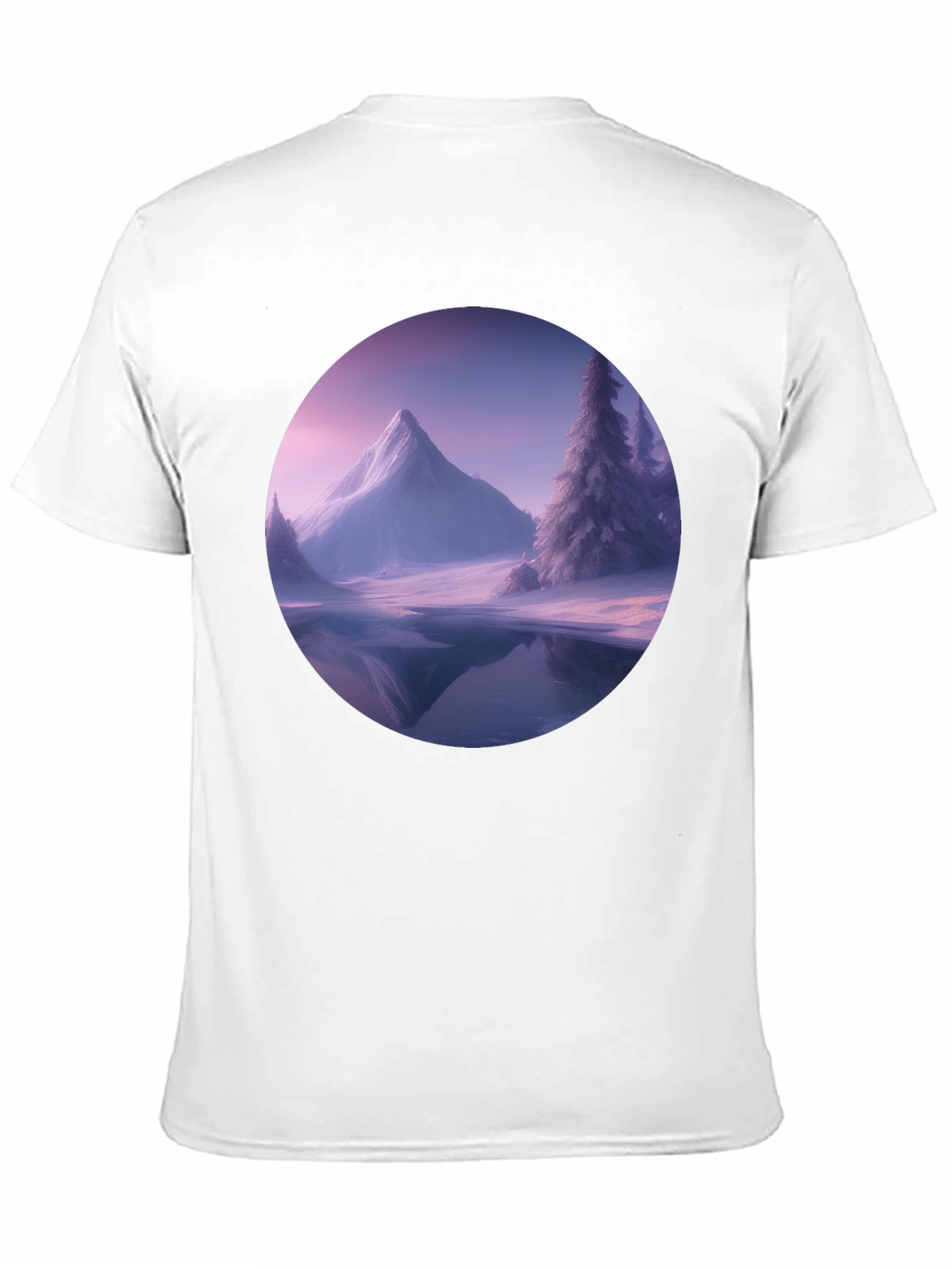 Mountain Scene Graphic Tee - Winter Edition