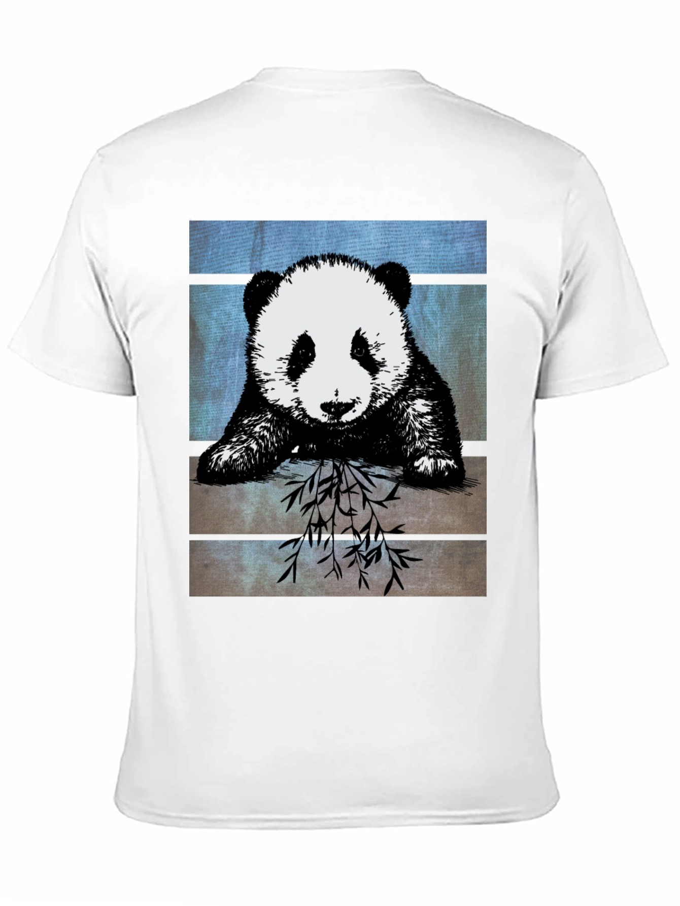 Panda Graphic Print T-Shirt - Casual Style
