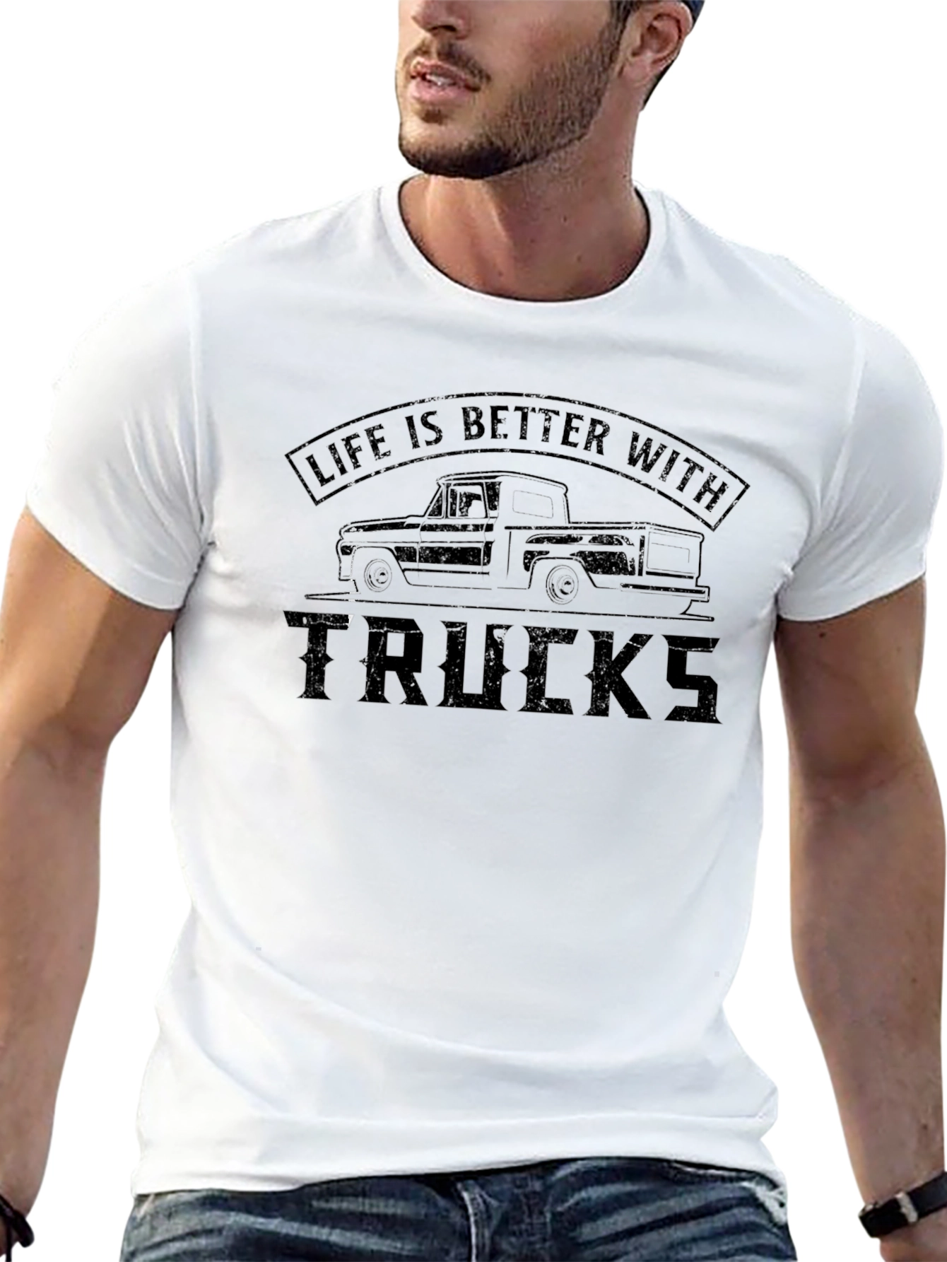 Life is Better With Trucks Graphic Tee