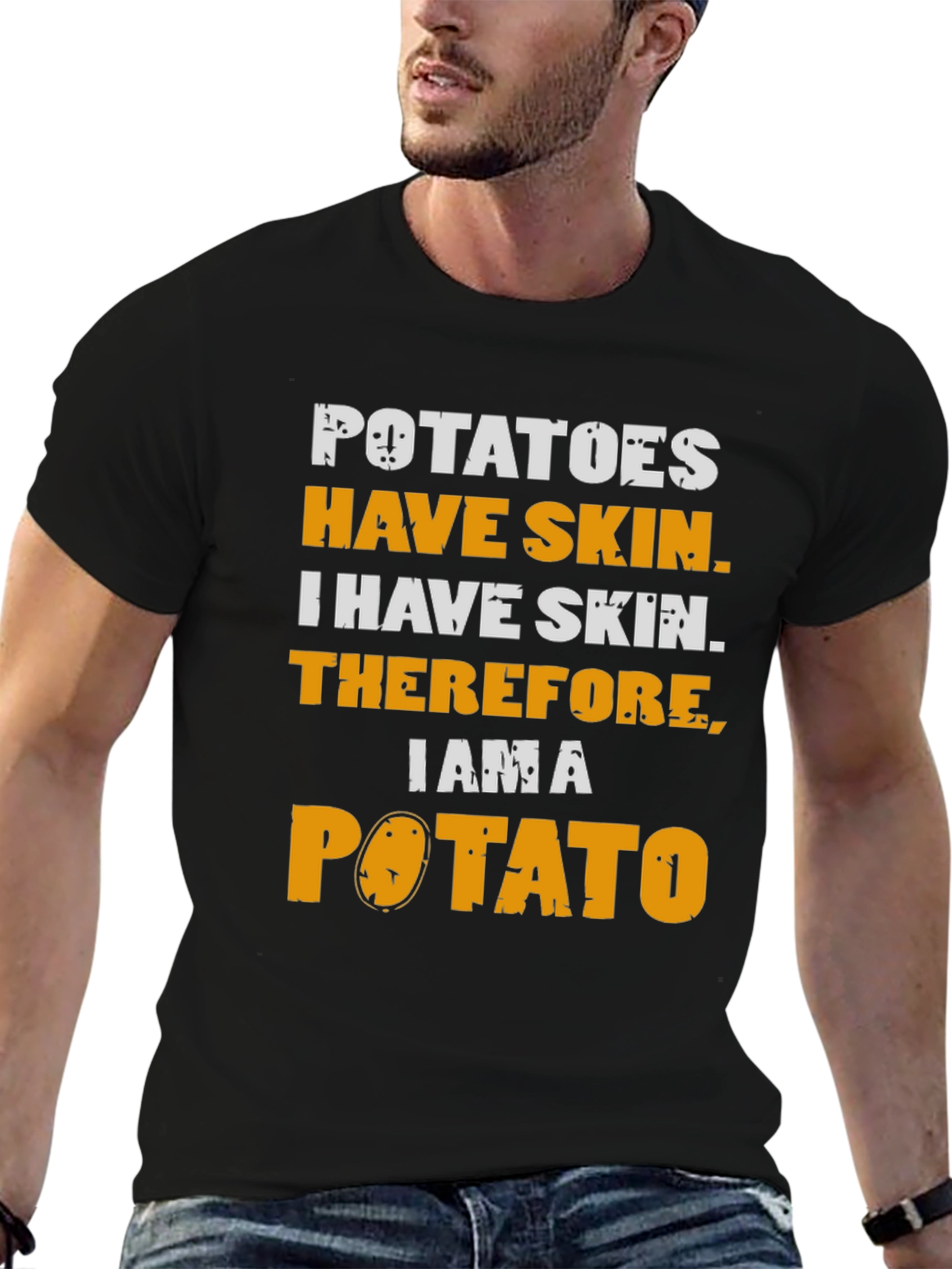I Am A Potato T-Shirt - Funny Foodie Tee