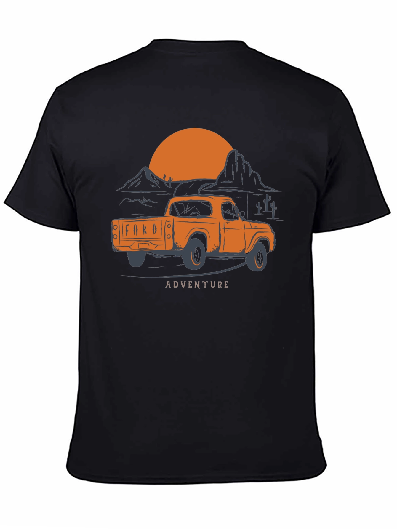 Adventure Truck Graphic Tee - Retro Style