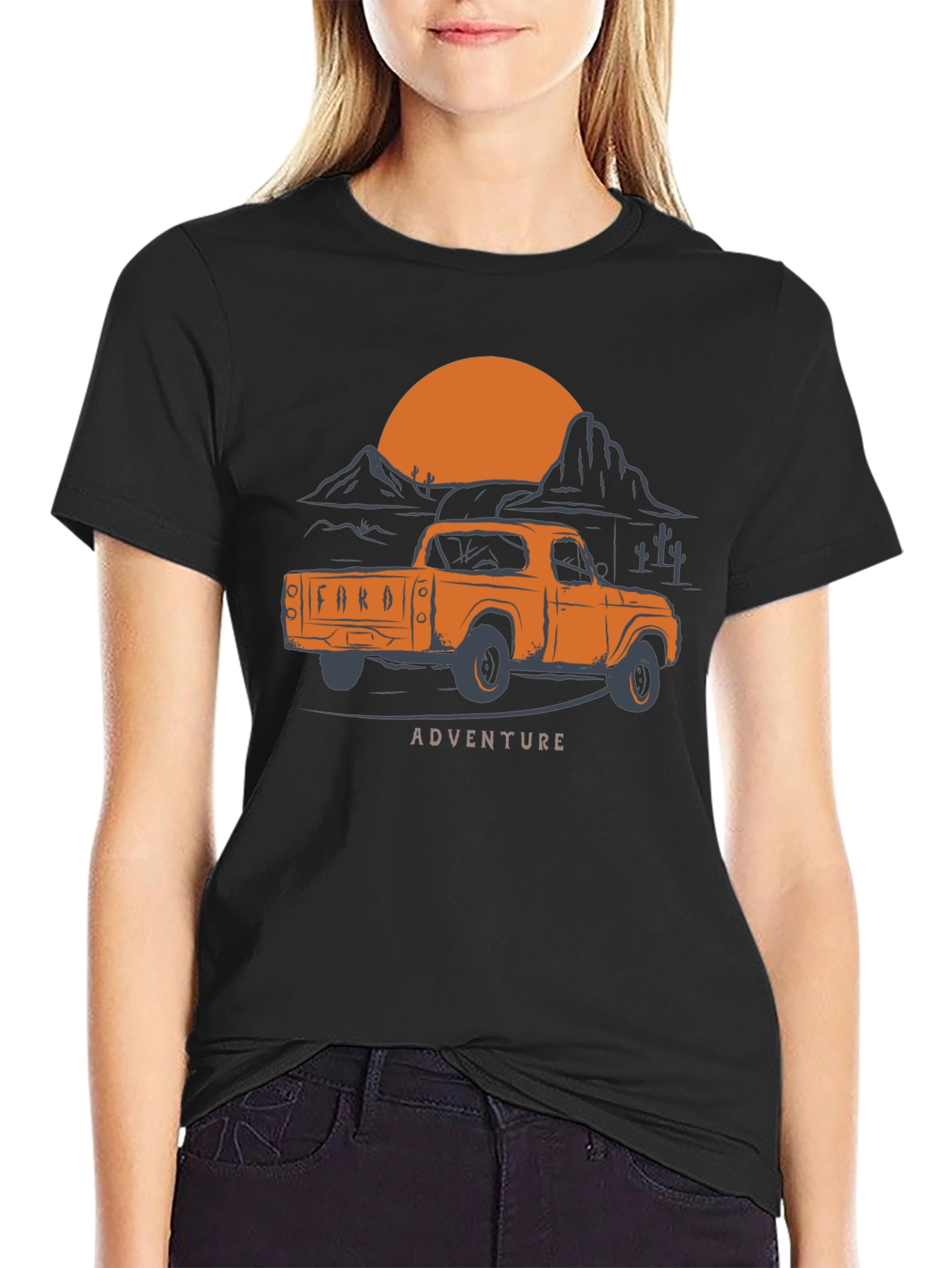 Adventure Truck Graphic Tee - Retro Style