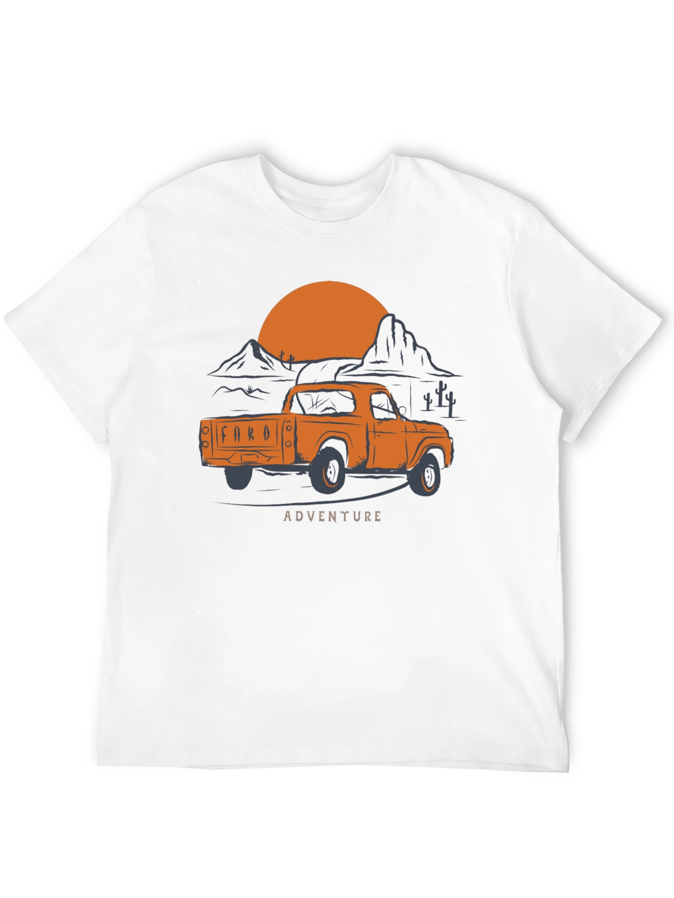 Adventure Truck Graphic Tee - Retro Style