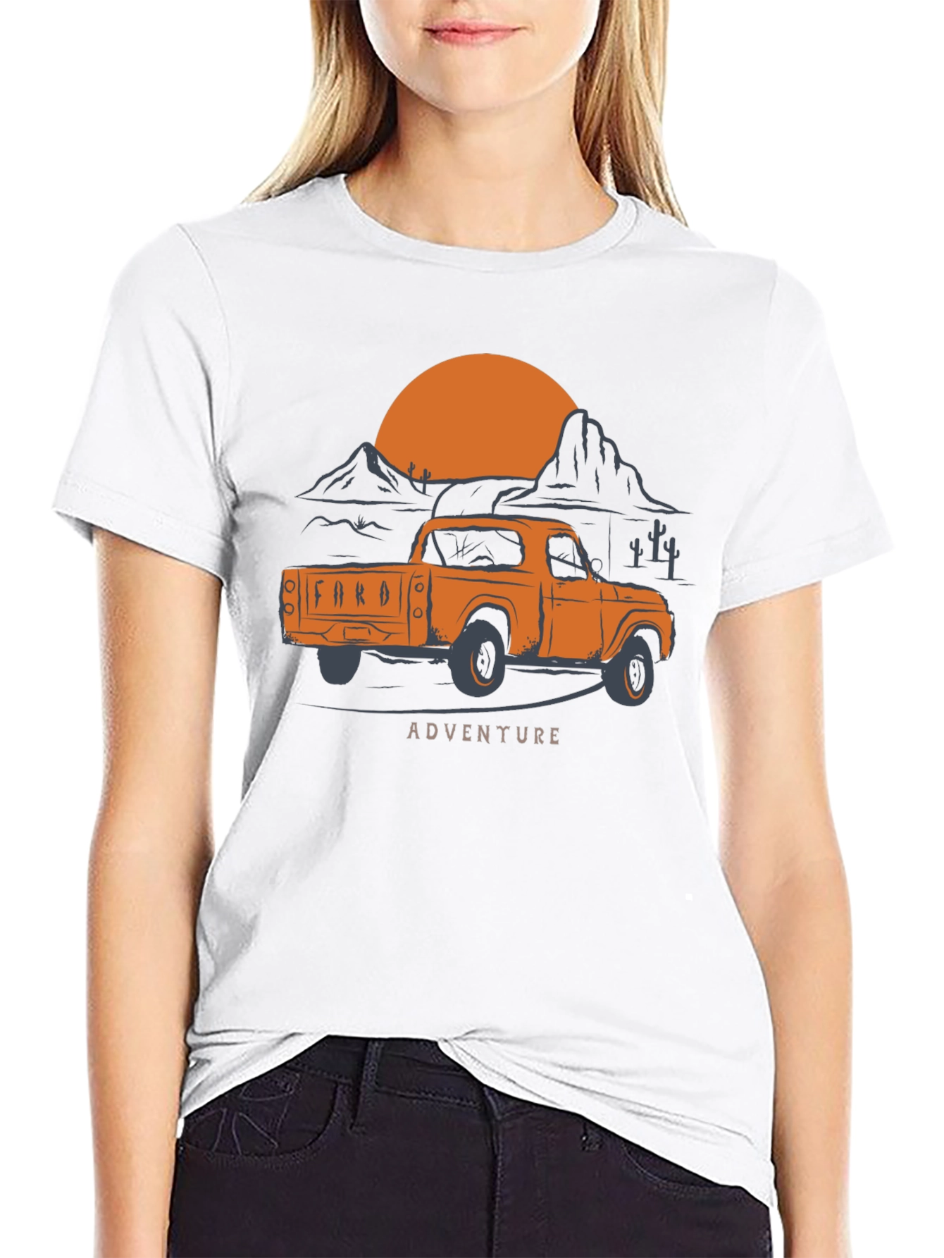 Adventure Truck Graphic Tee - Retro Style