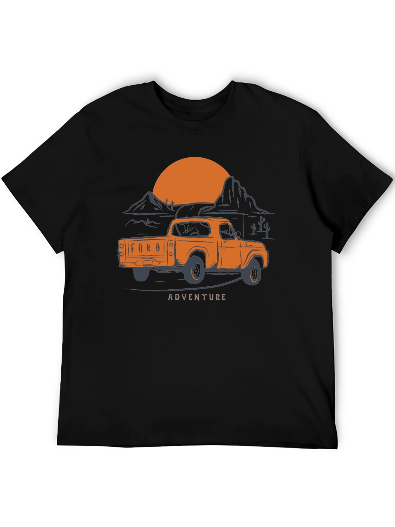 Adventure Truck Graphic Tee - Retro Style