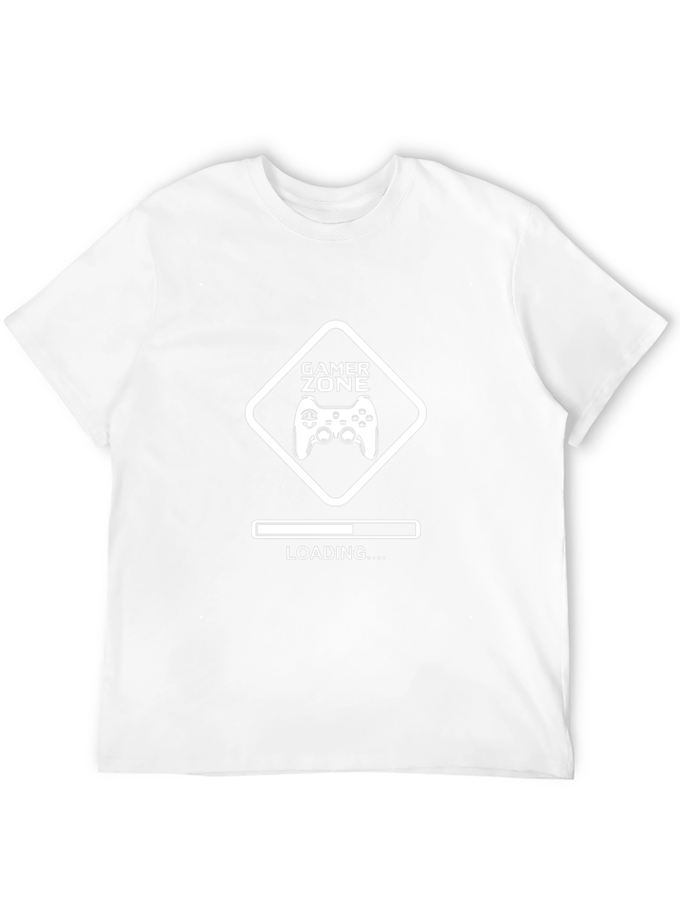 Gamer Zone Loading T-Shirt - Black Cotton Tee