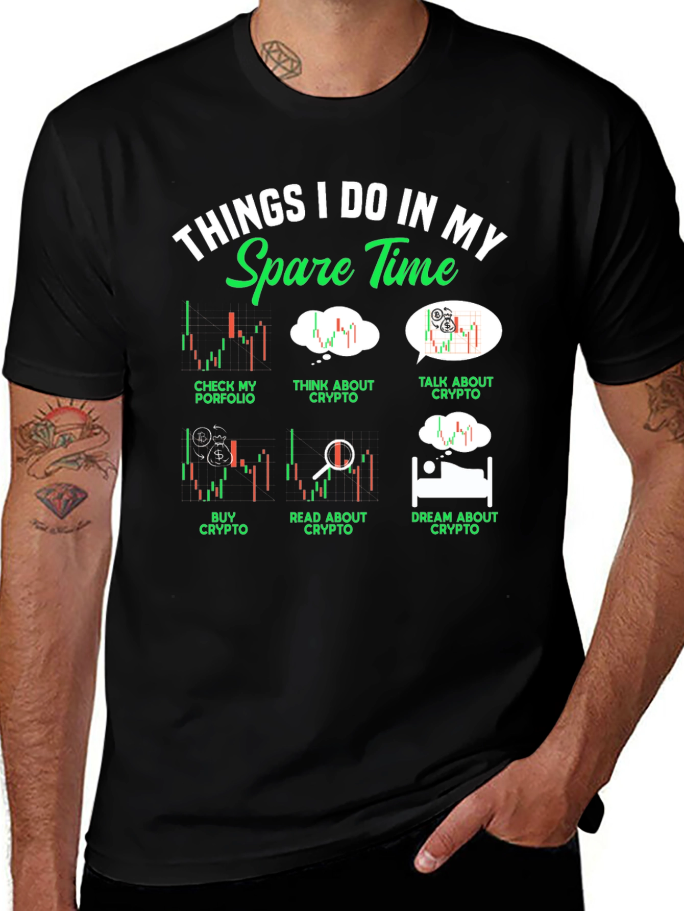 Crypto Spare Time T-Shirt