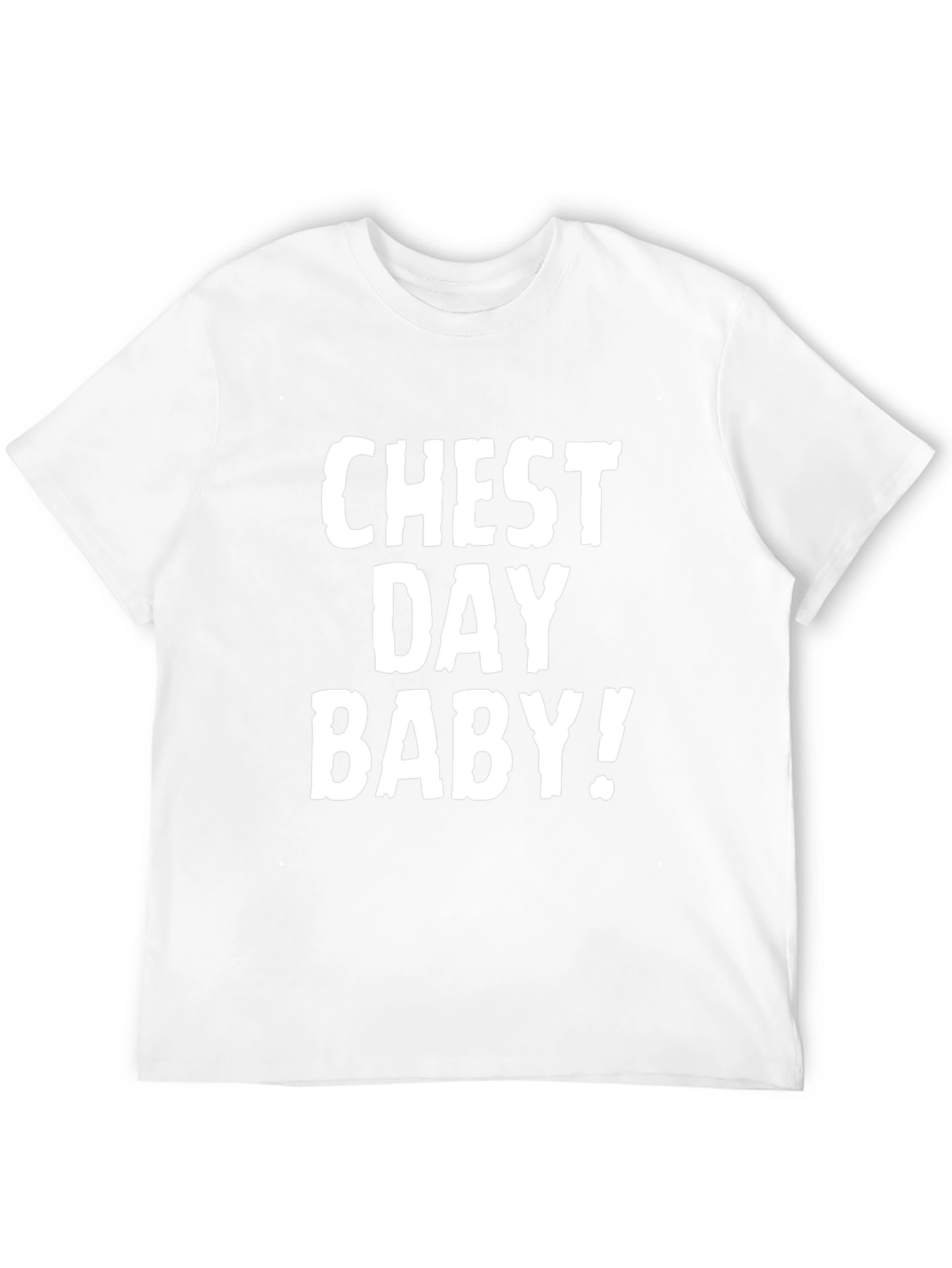 Chest Day Baby! Graphic T-Shirt - Black