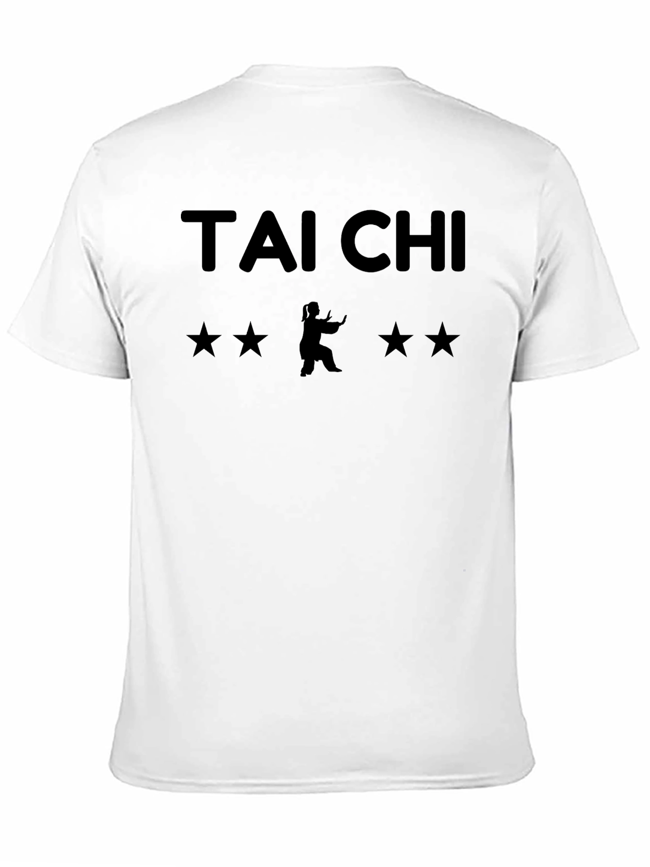 Tai Chi Black T-Shirt - Martial Arts Graphic Tee