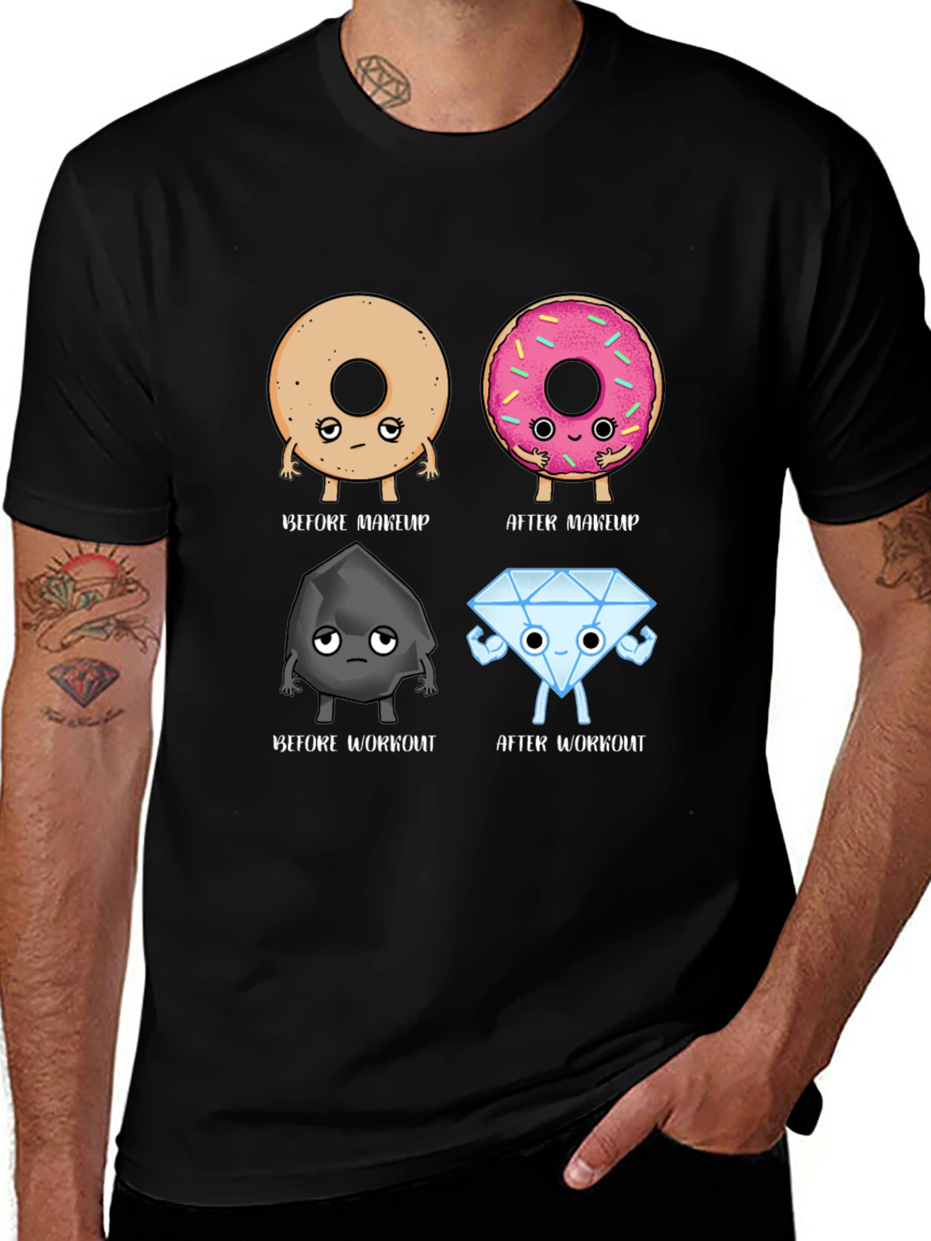 Funny Before and After T-Shirt