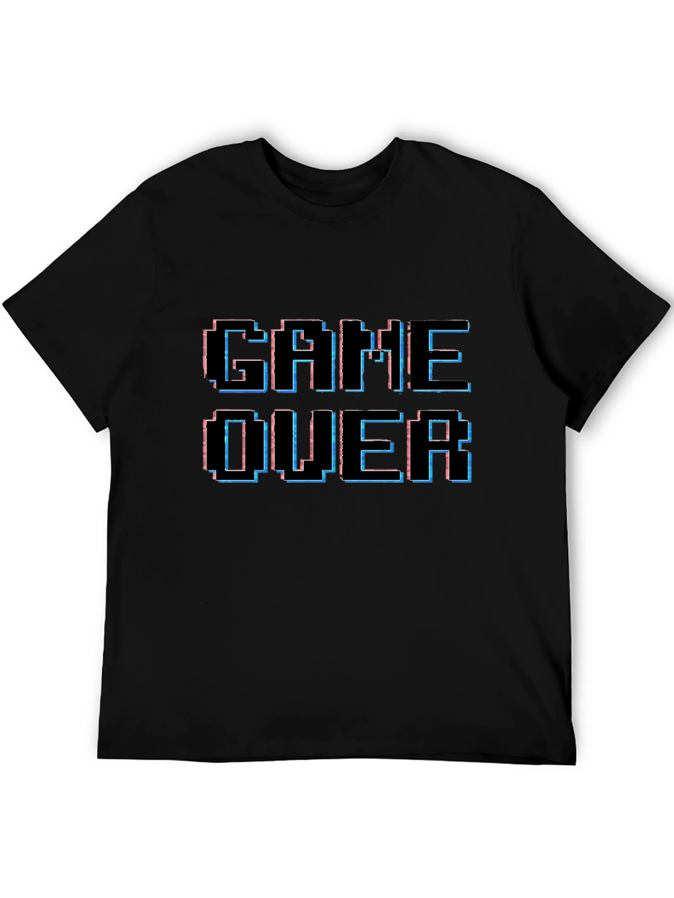 Game Over Pixelated T-Shirt - Gamer Style