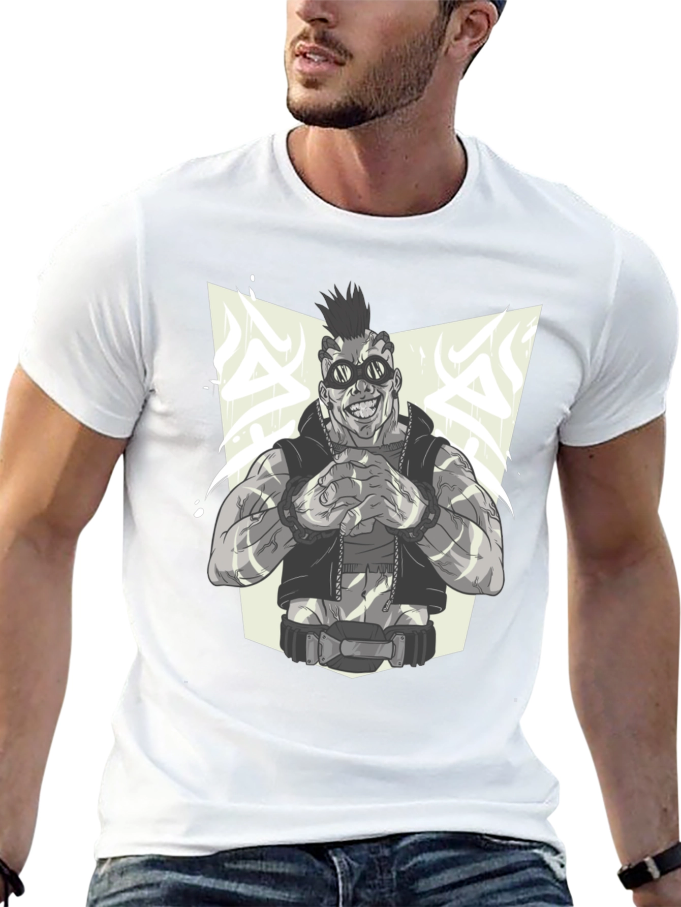 Cyberpunk Graphic T-Shirt - Cool Streetwear