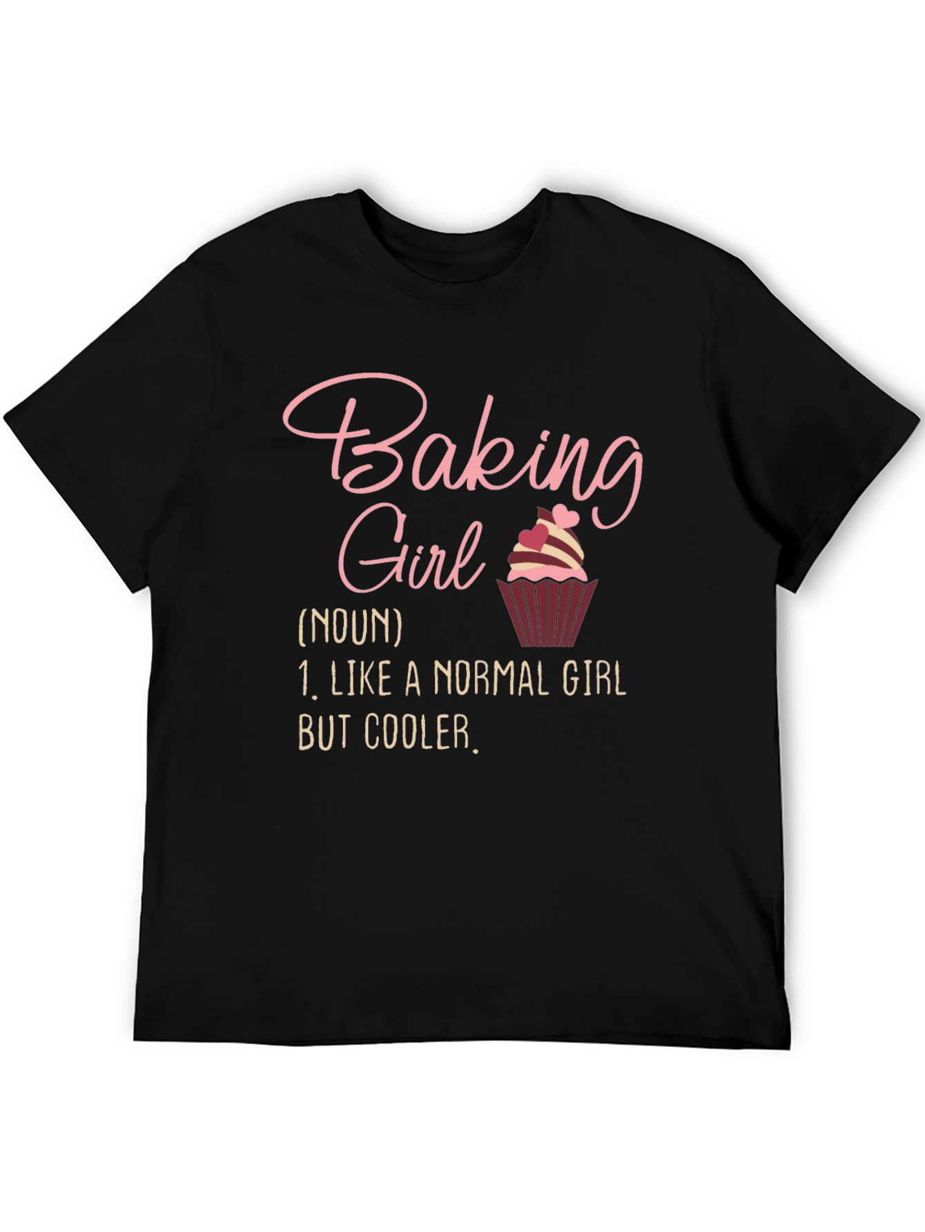 Baking Girl T-Shirt - Cool Baker Definition Tee