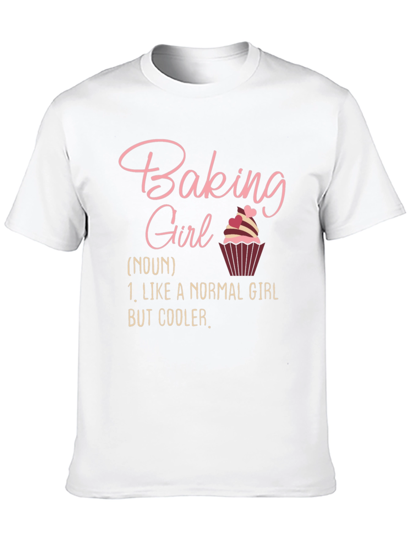 Baking Girl T-Shirt - Cool Baker Definition Tee