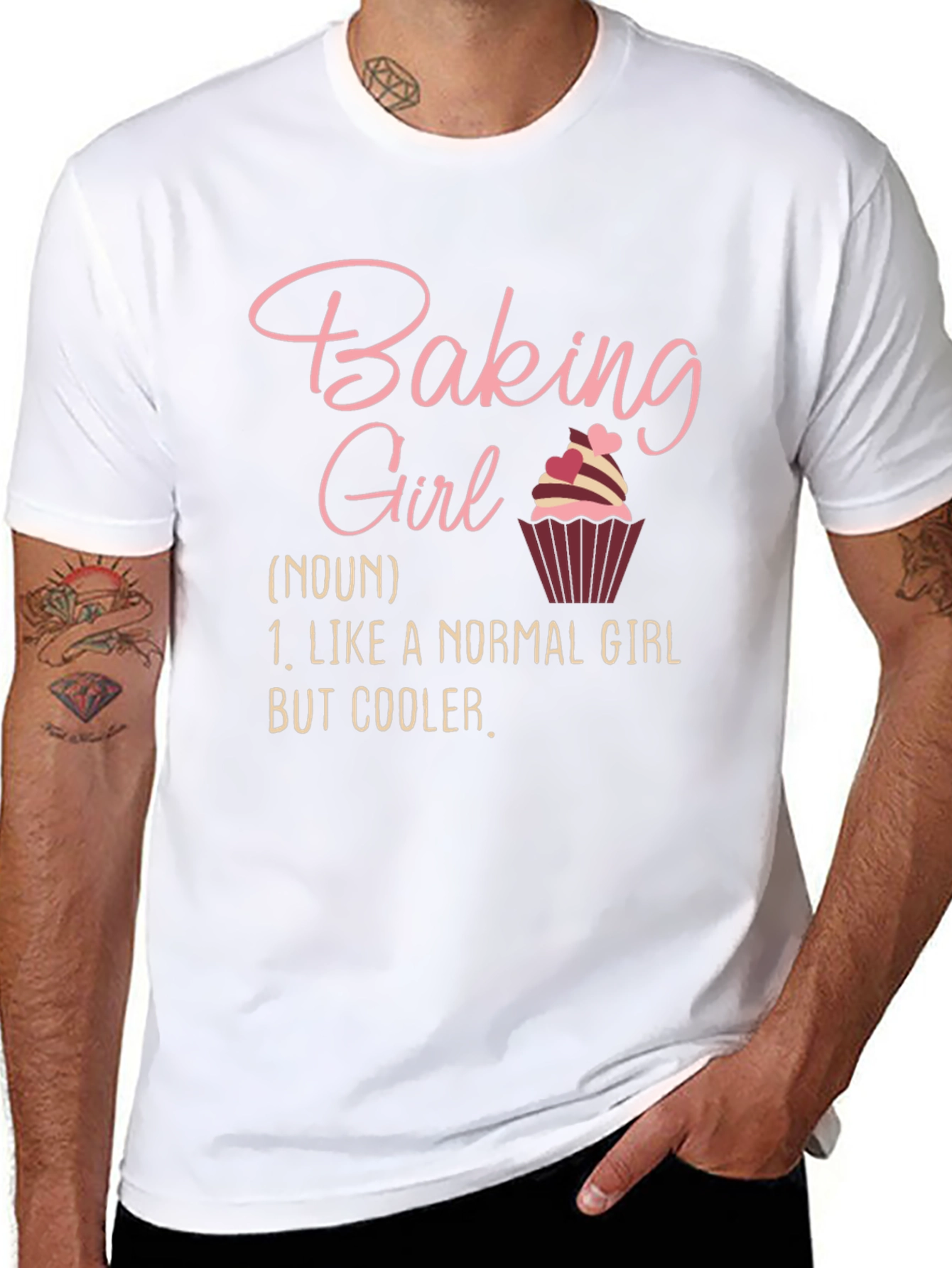 Baking Girl T-Shirt - Cool Baker Definition Tee