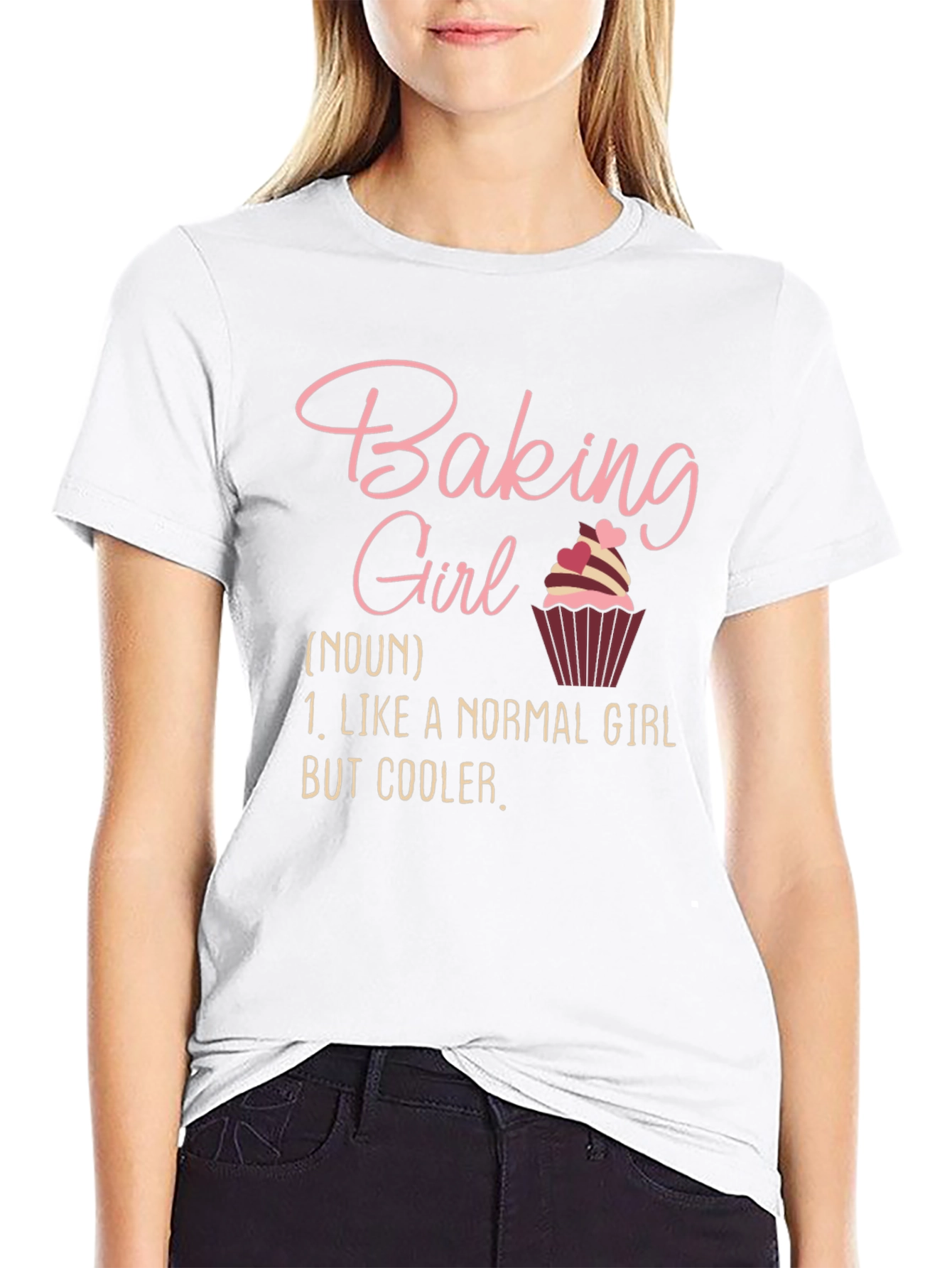 Baking Girl T-Shirt - Cool Baker Definition Tee