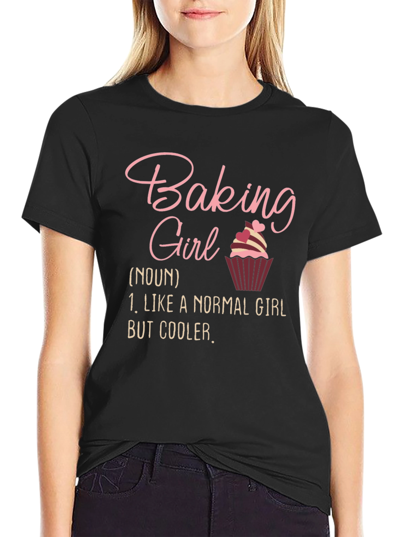 Baking Girl T-Shirt - Cool Baker Definition Tee
