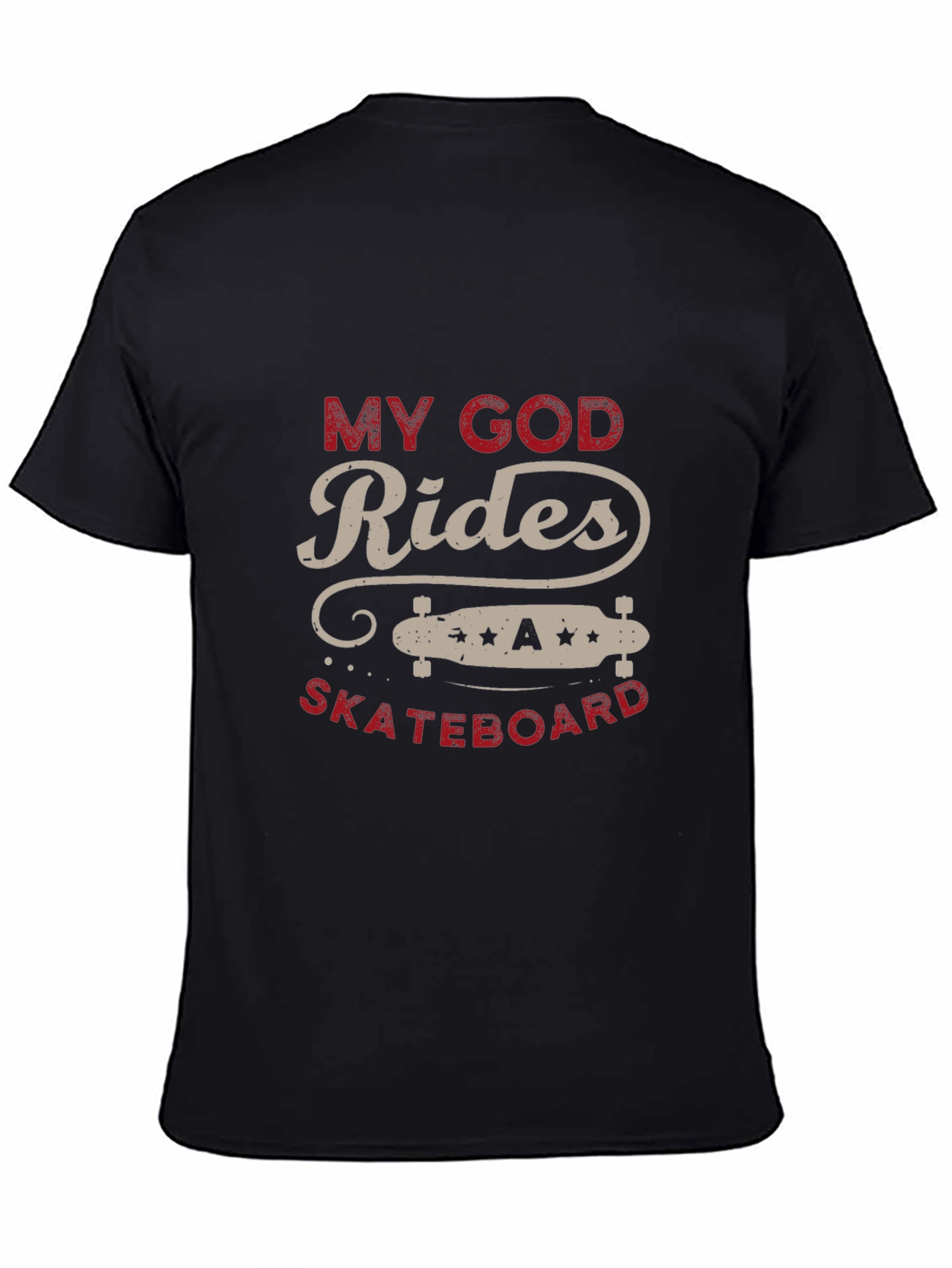 My God Rides A Skateboard T-Shirt