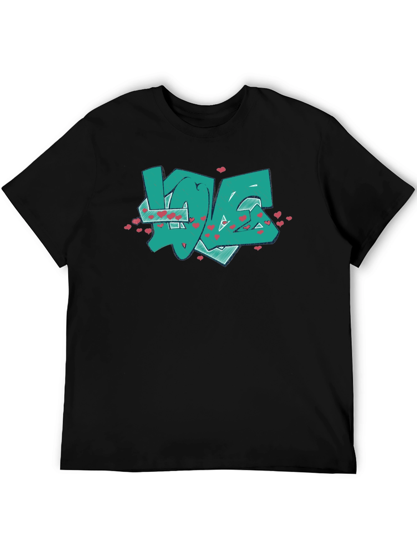 Graffiti LOVE T-Shirt - Modern Streetwear