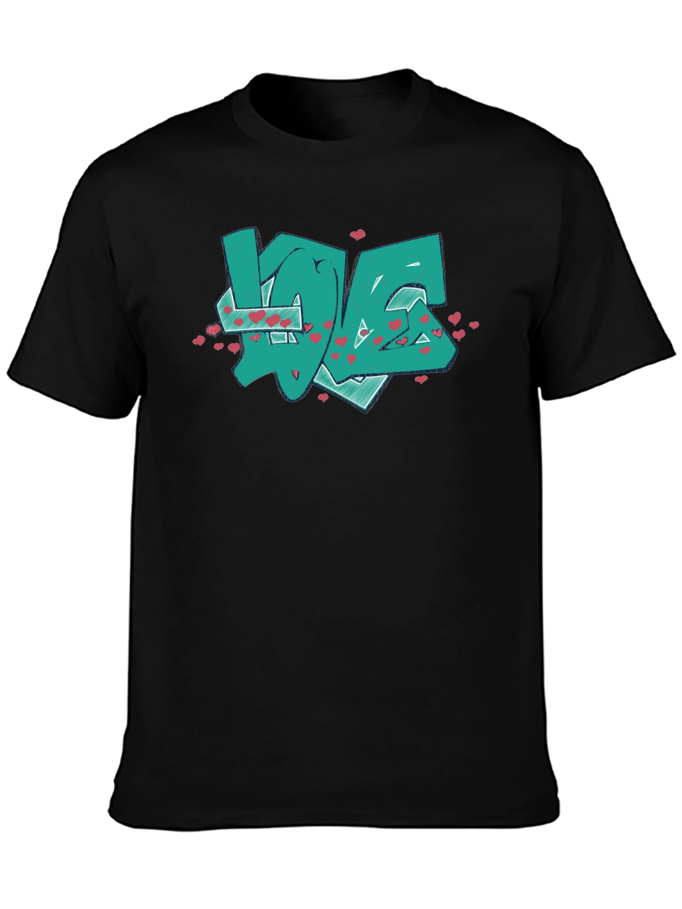 Graffiti LOVE T-Shirt - Modern Streetwear