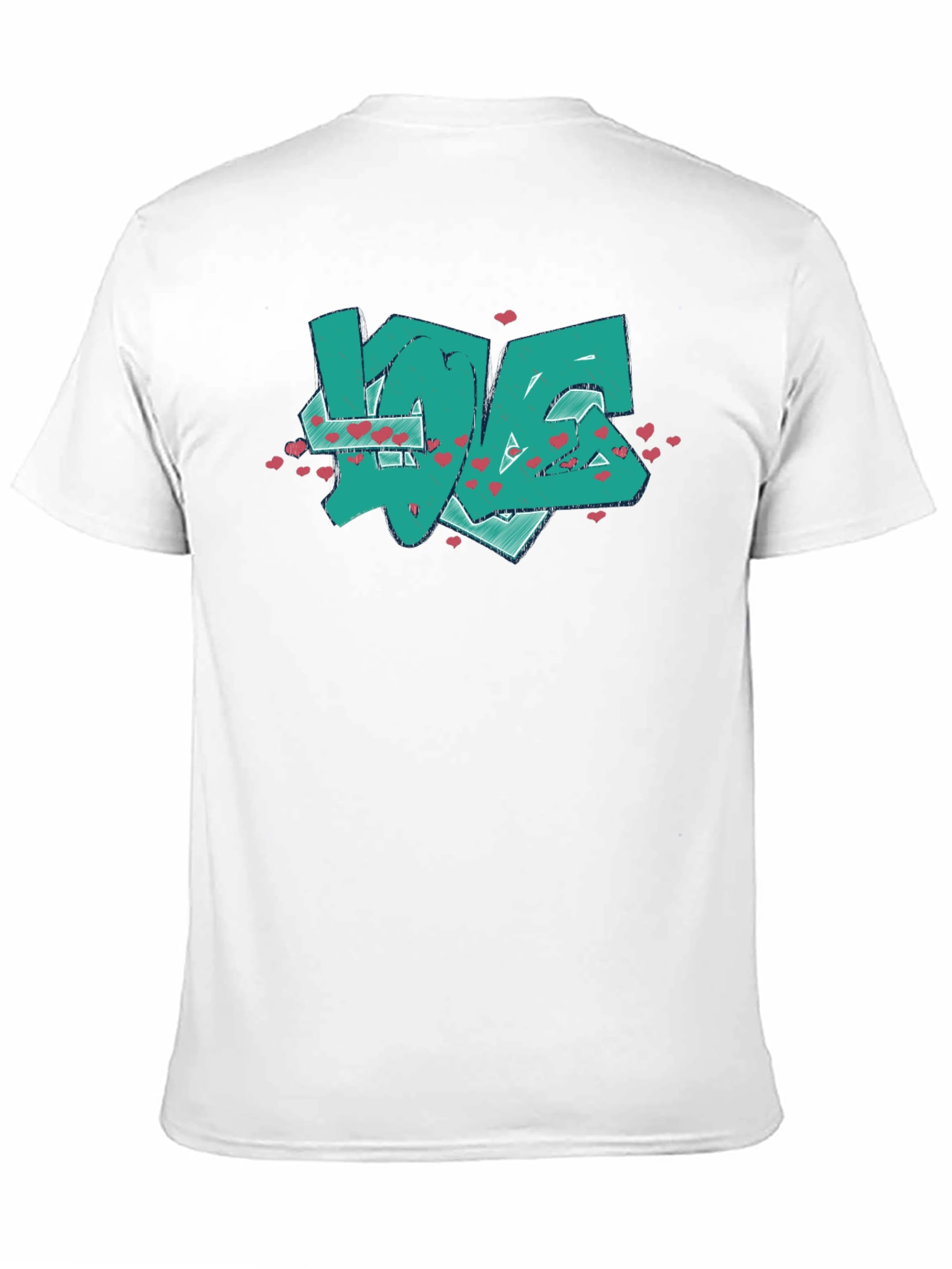 Graffiti LOVE T-Shirt - Modern Streetwear