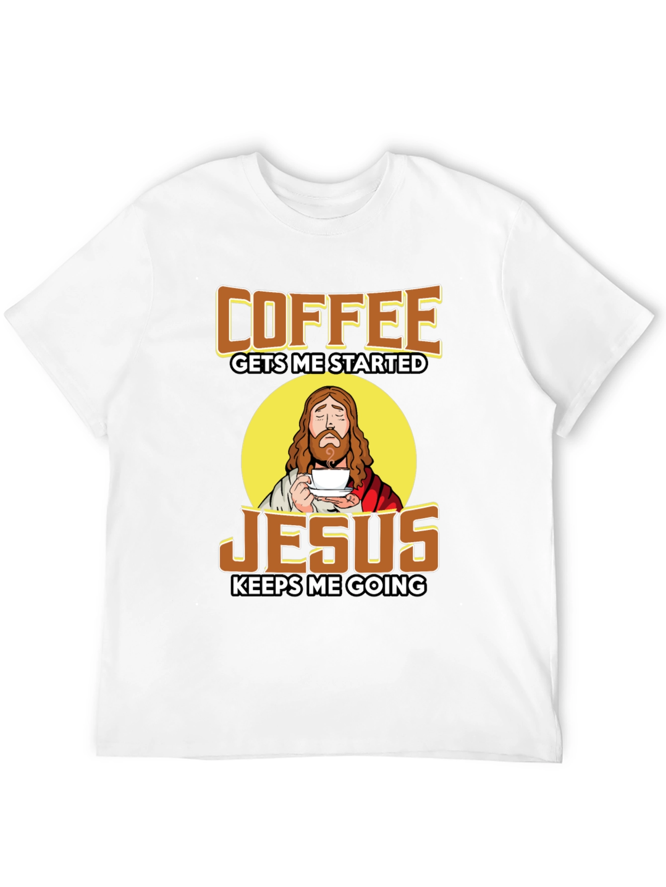 Coffee and Jesus Graphic Tee