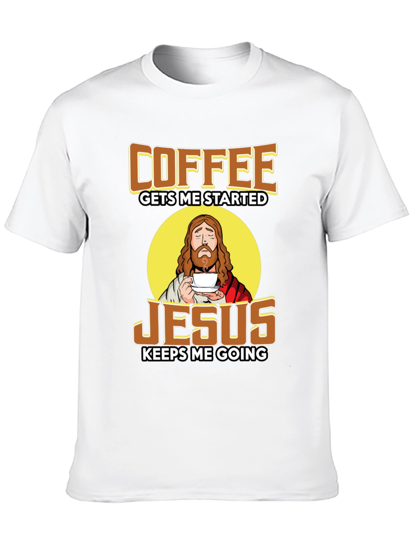 Coffee and Jesus Graphic Tee